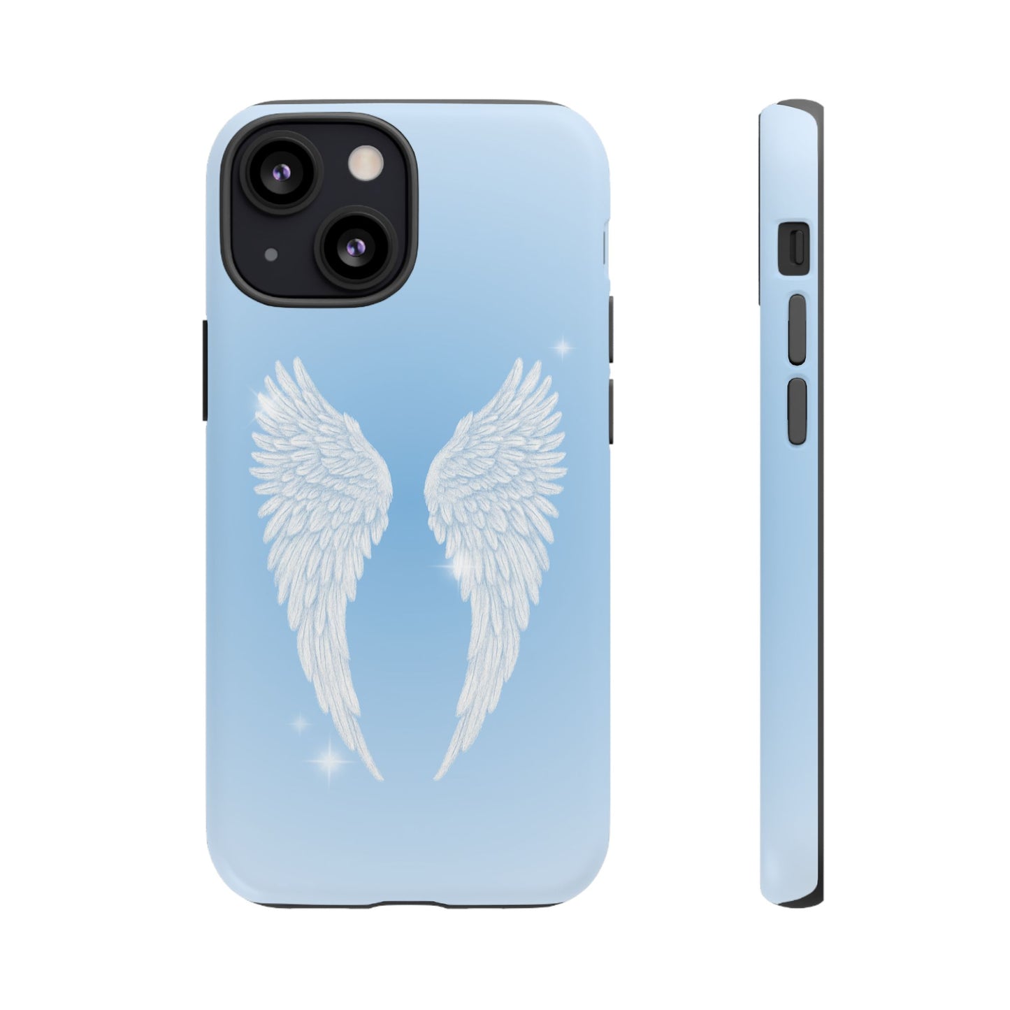 Blue Angel Wings Phone Case