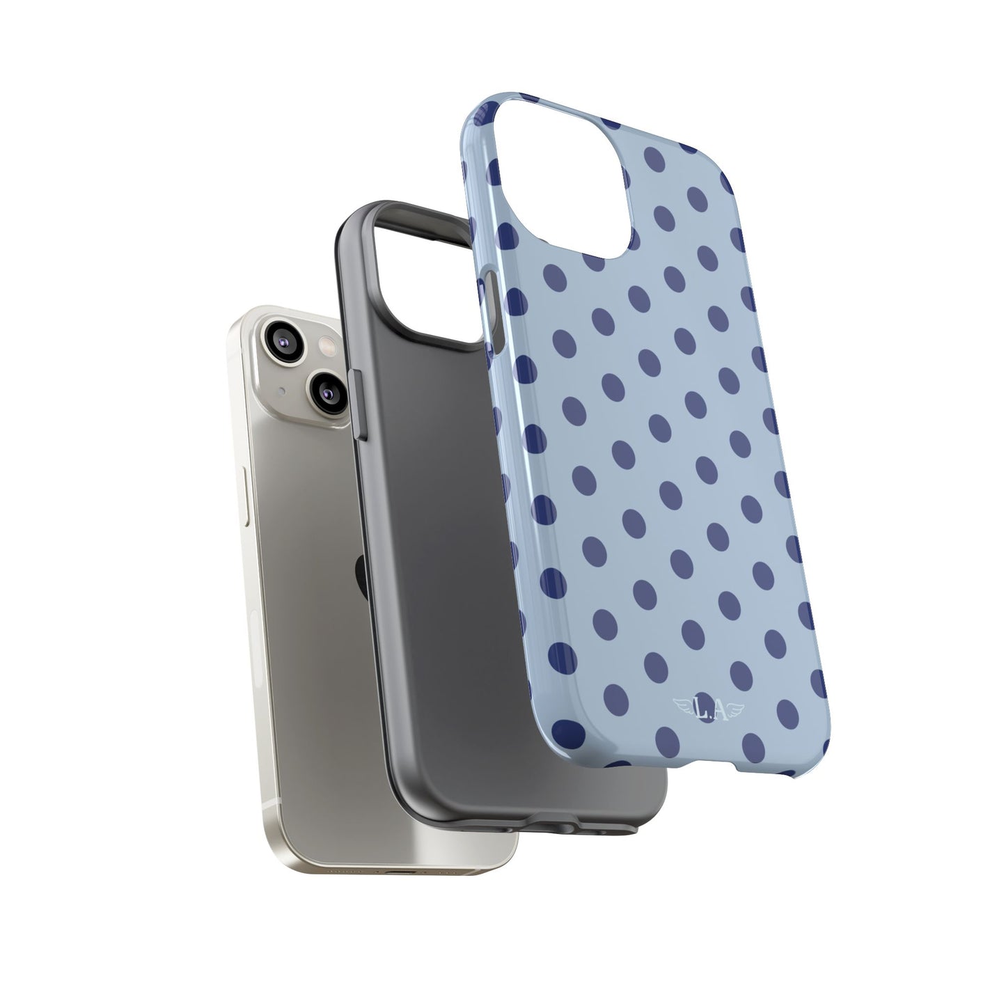 Blueberry Polka Dot Phone Case