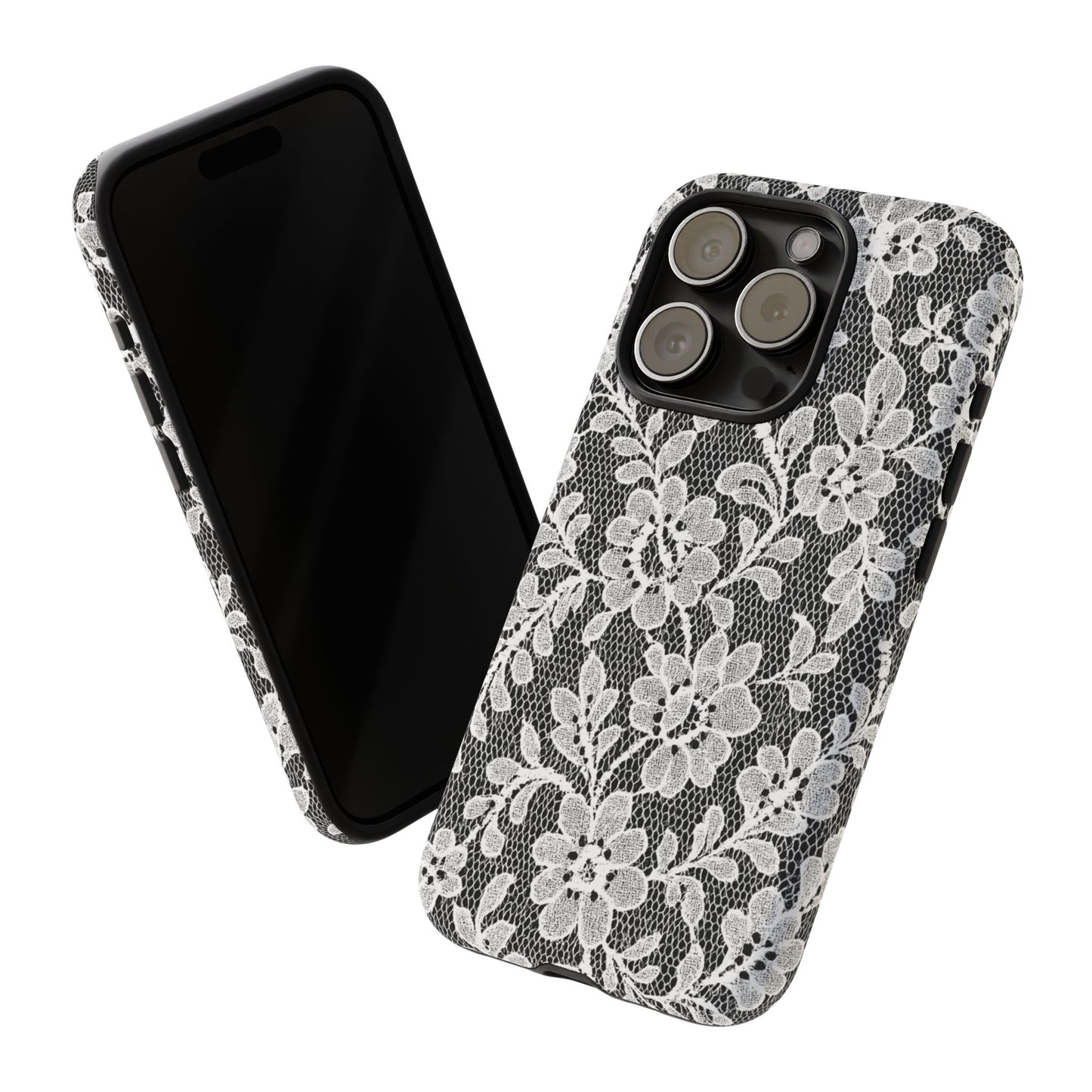 White Lace Phone Case