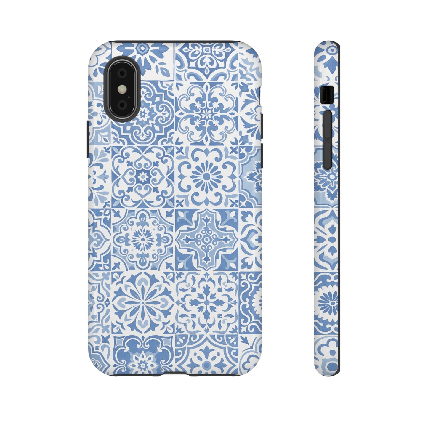 Blue Coastal Tile Phone Case