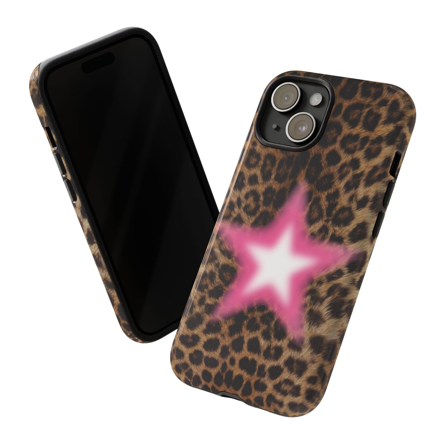 Leopard Pink Aura Phone Case
