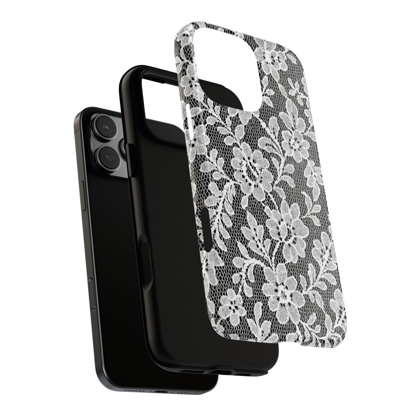 White Lace Phone Case