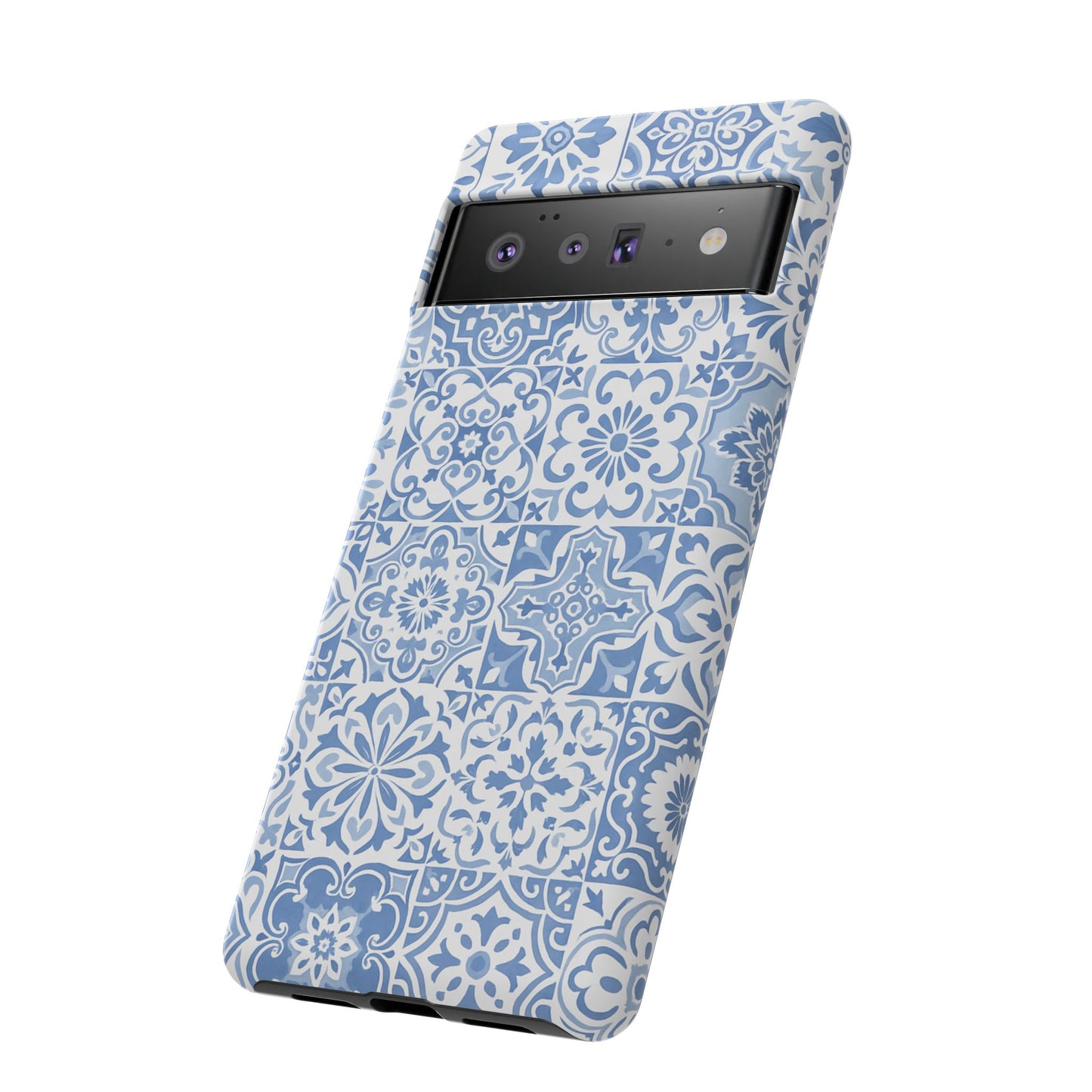 Blue Coastal Tile Phone Case
