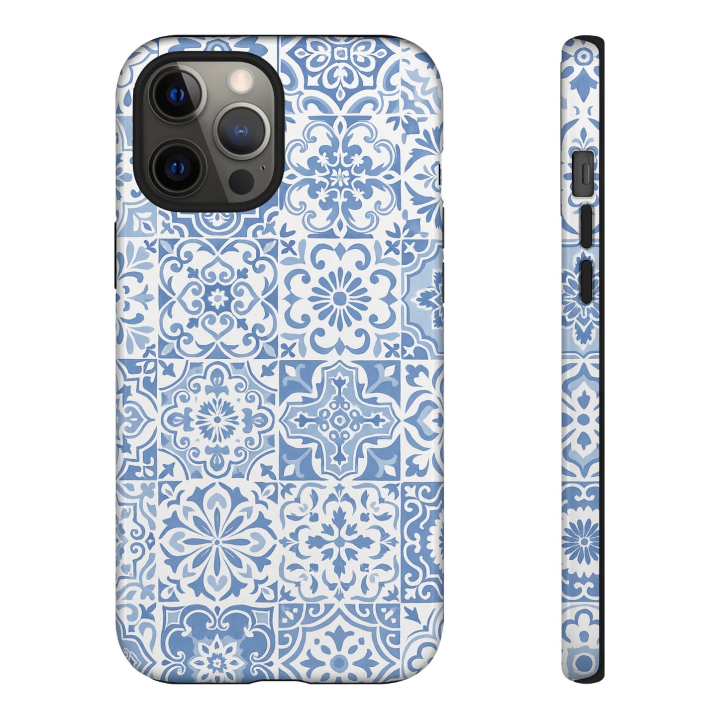 Blue Coastal Tile Phone Case