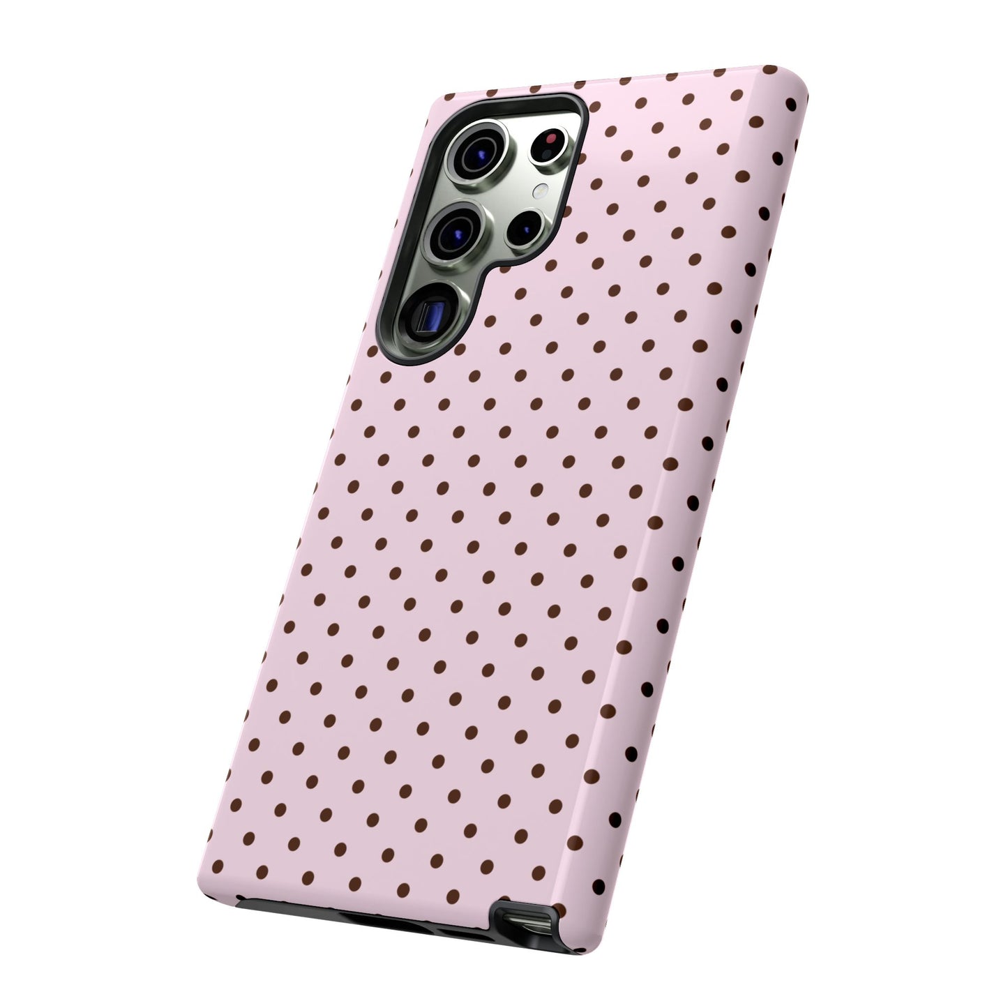 Light Pink Polka Dot Phone Case