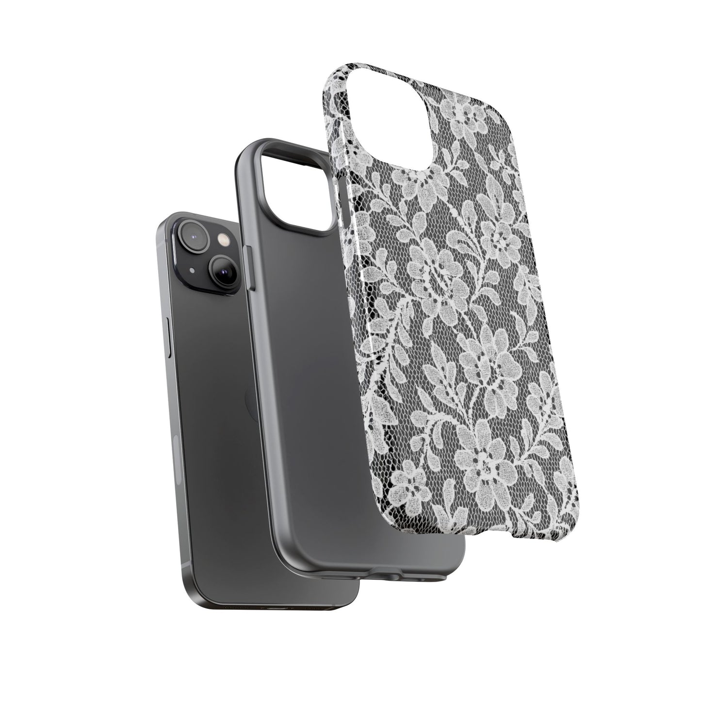 White Lace Phone Case