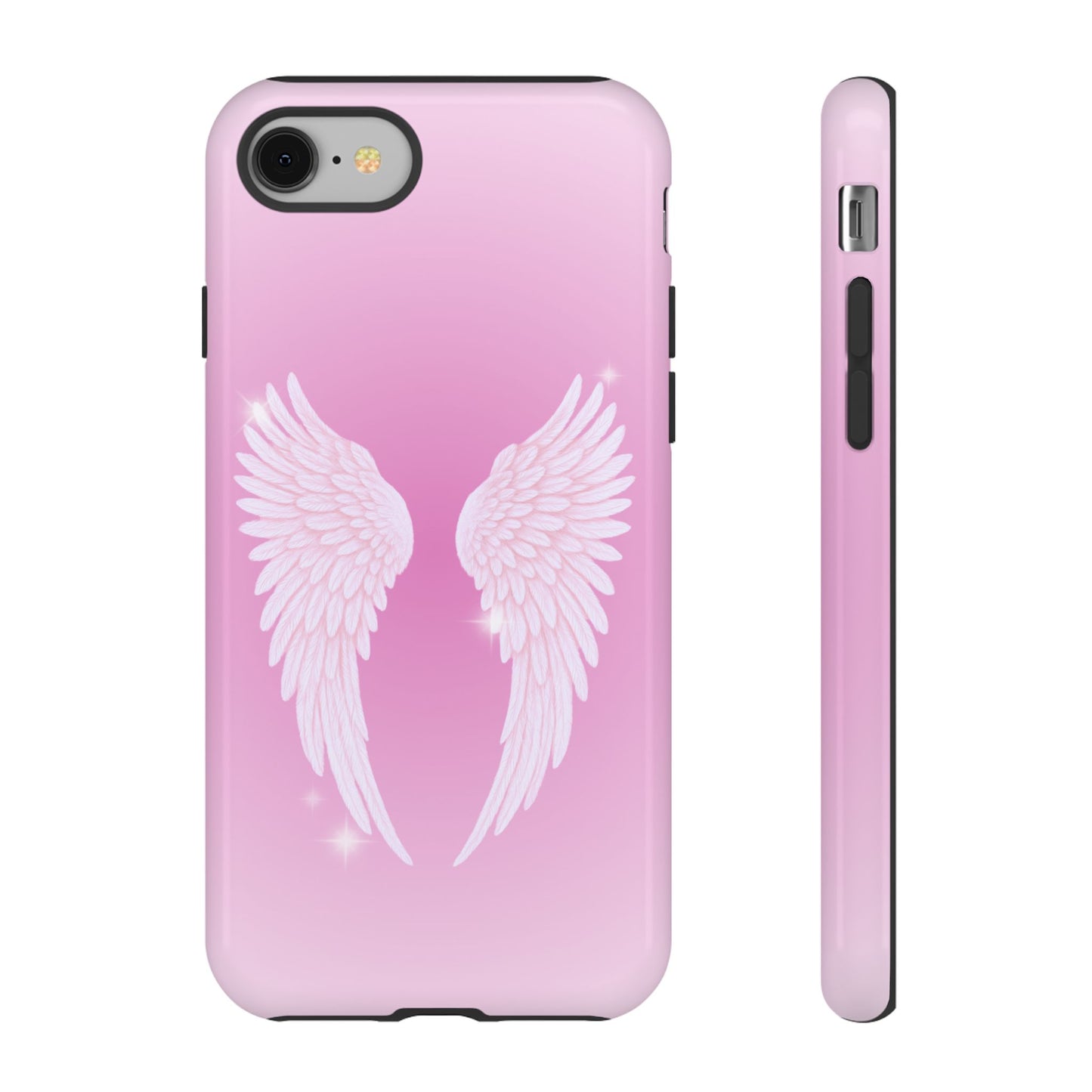Pink Angel Wings Phone Case