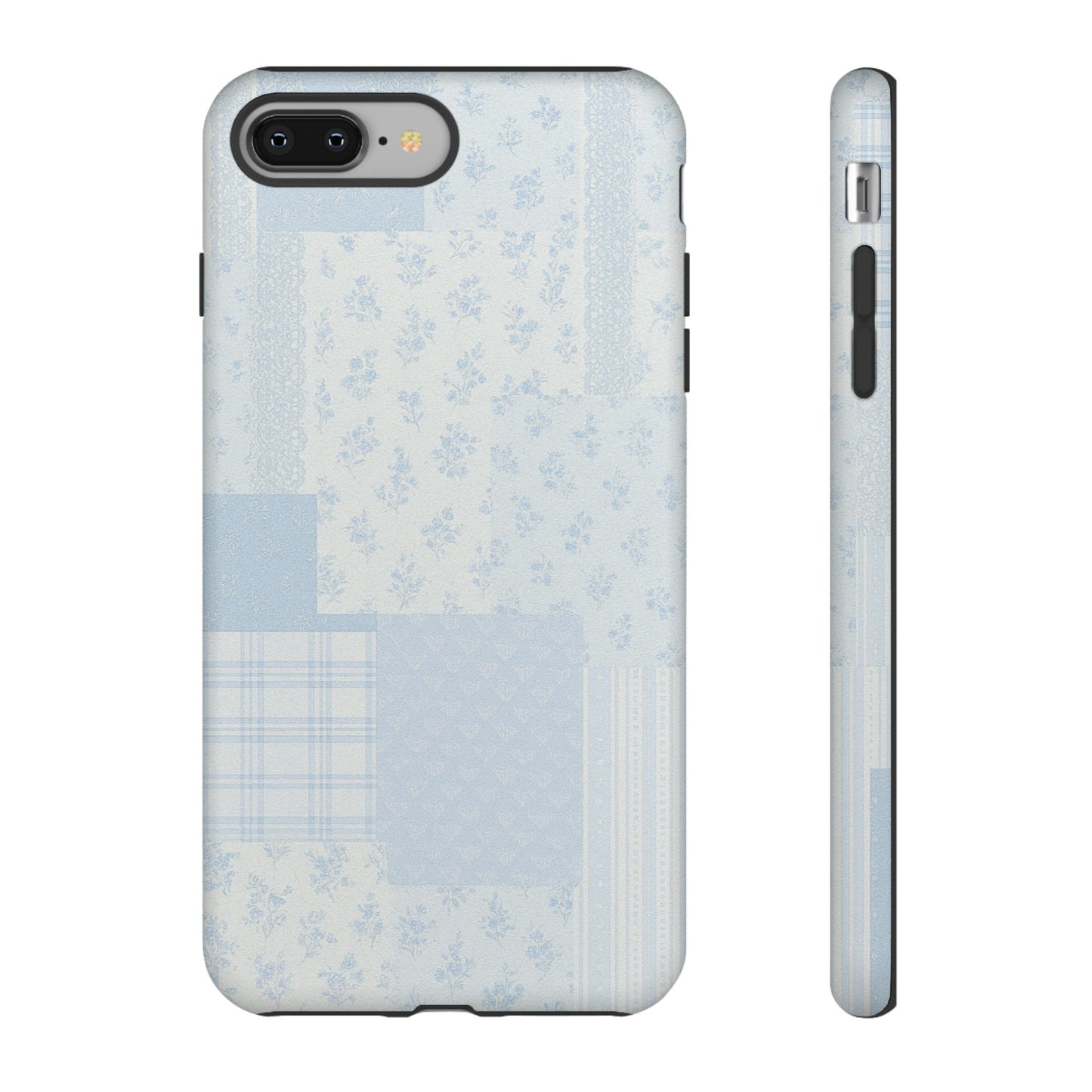 Blue Floral Lace Phone Case