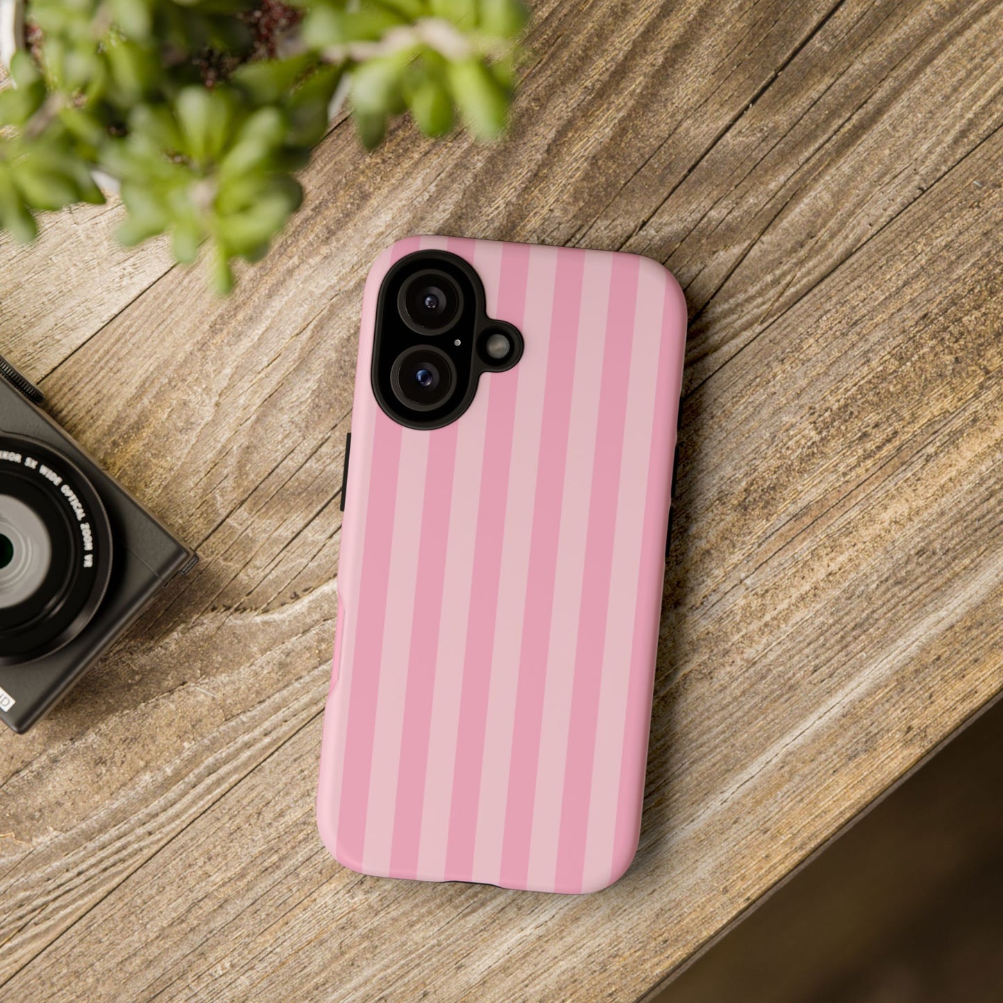 Pink Stripes Phone Case