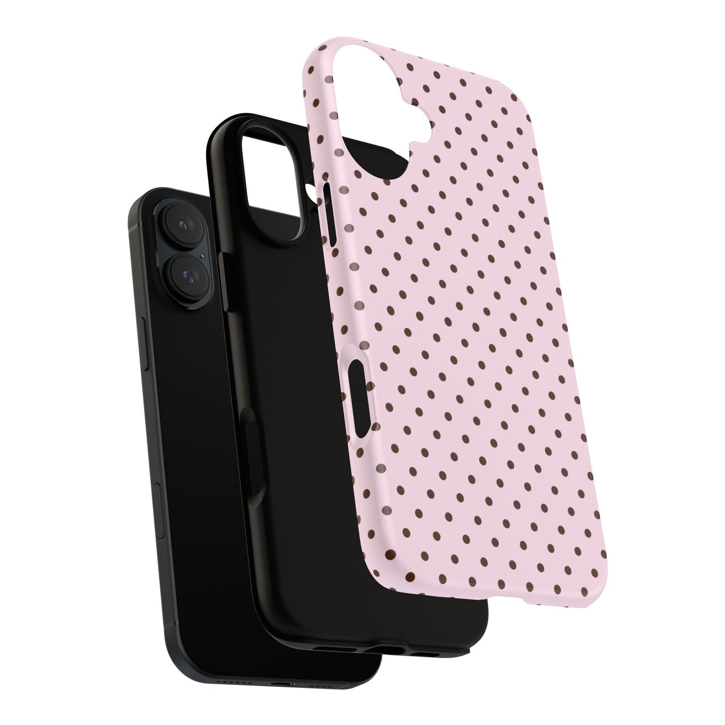 Light Pink Polka Dot Phone Case