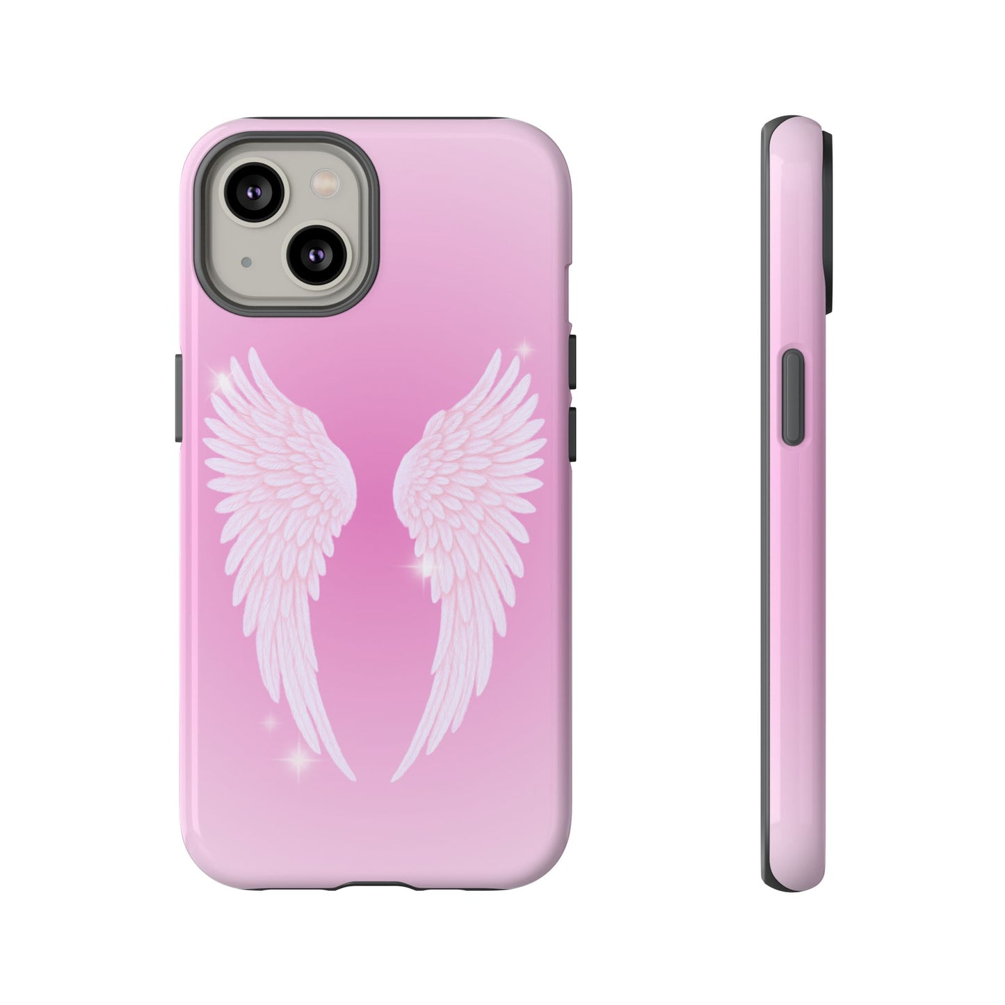 Pink Angel Wings Phone Case