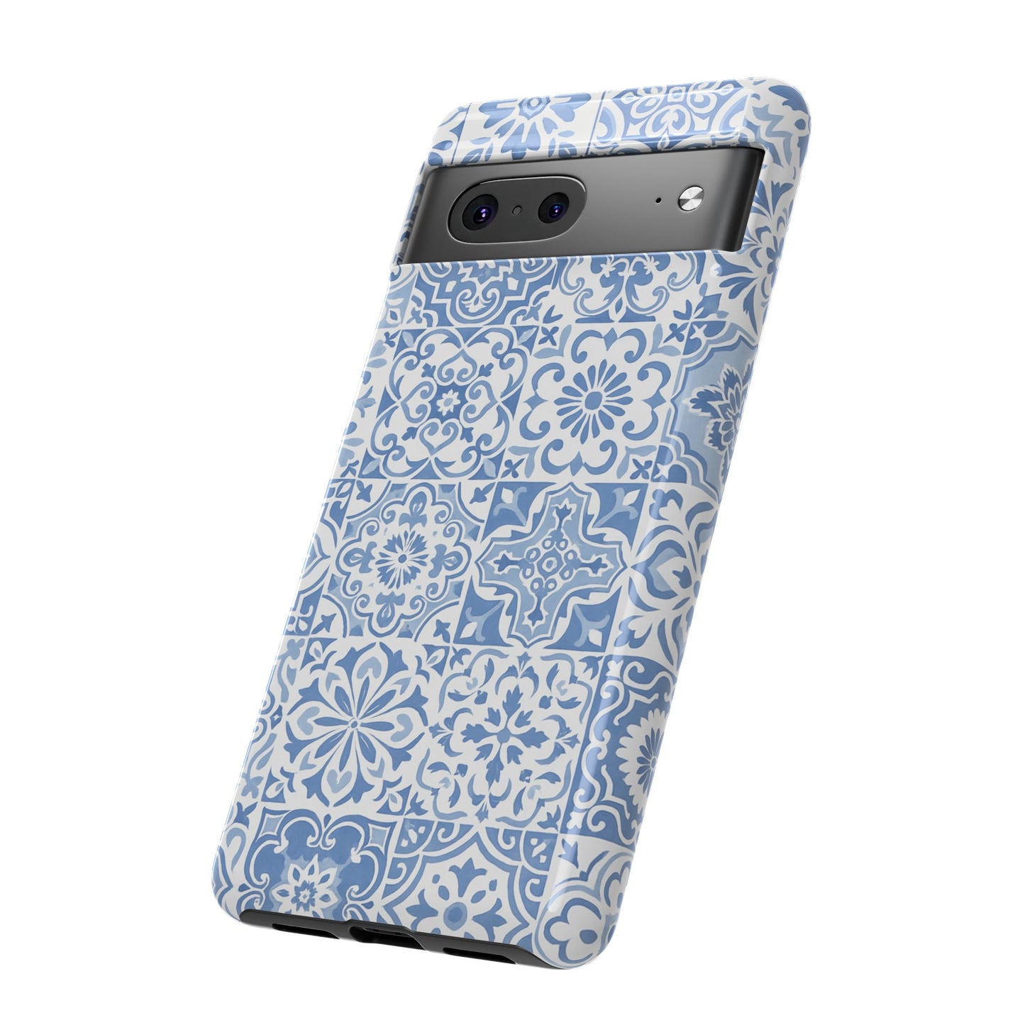 Blue Coastal Tile Phone Case