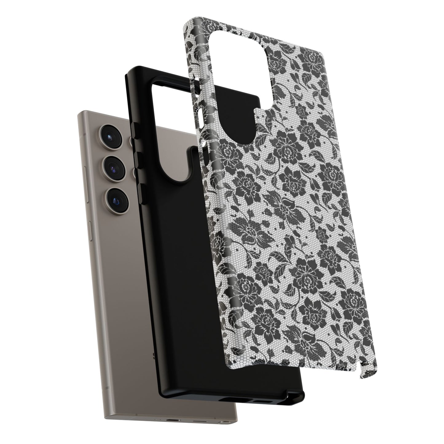 Black Lace Phone Case