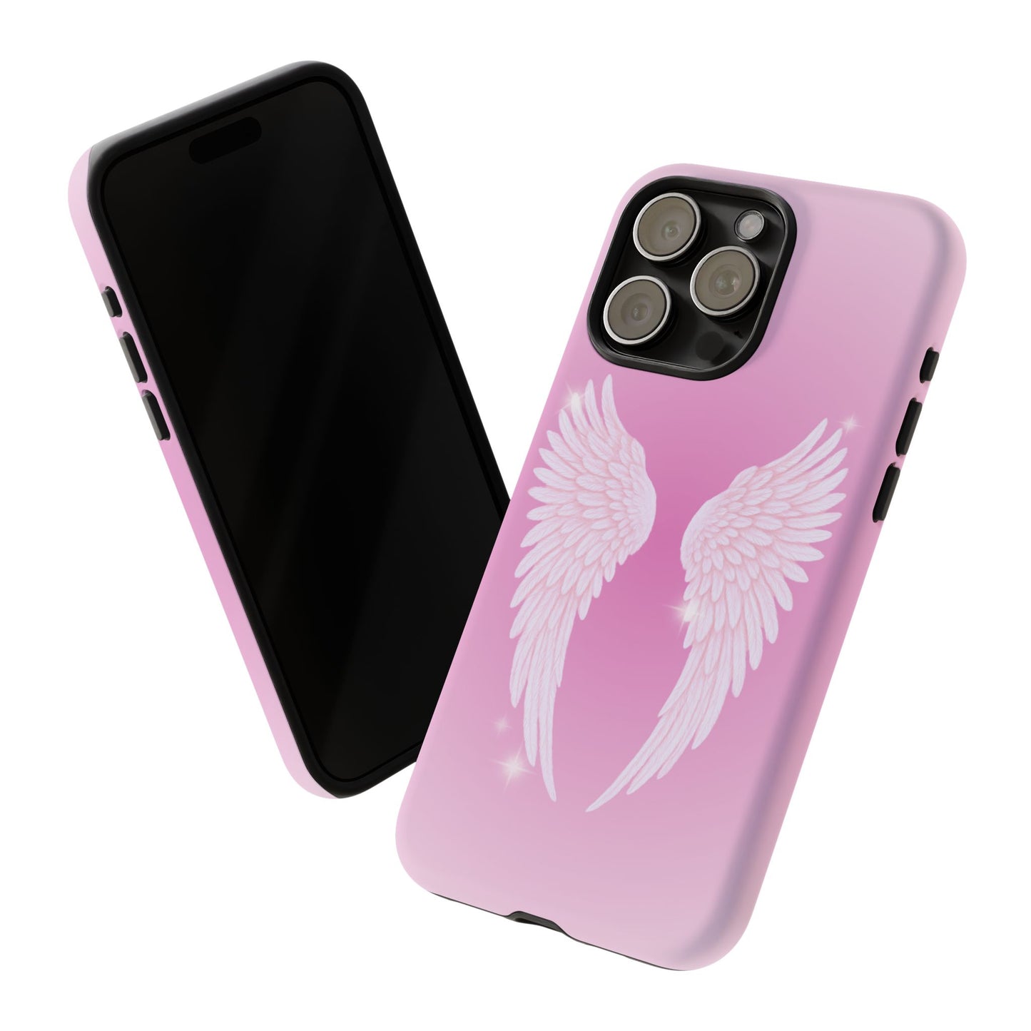 Pink Angel Wings Phone Case