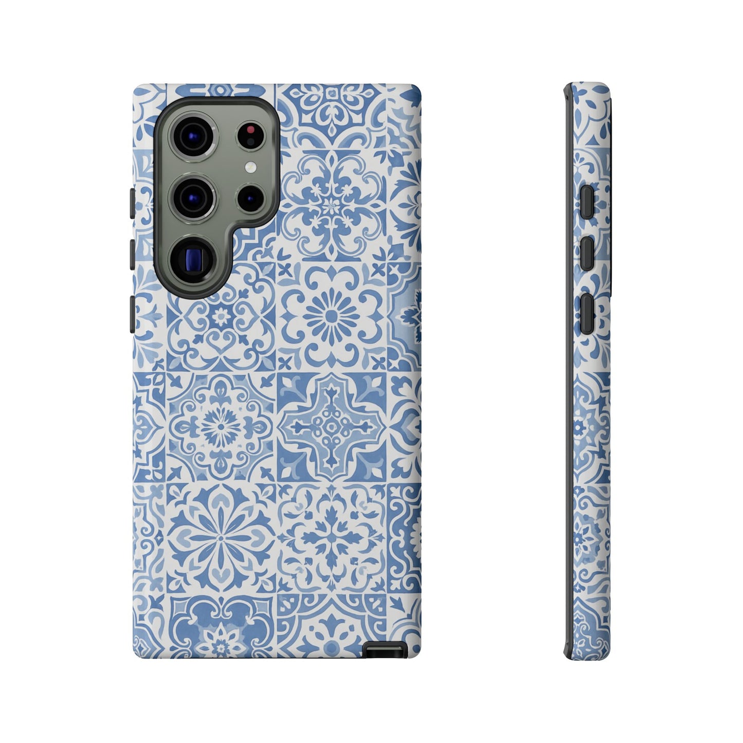 Blue Coastal Tile Phone Case