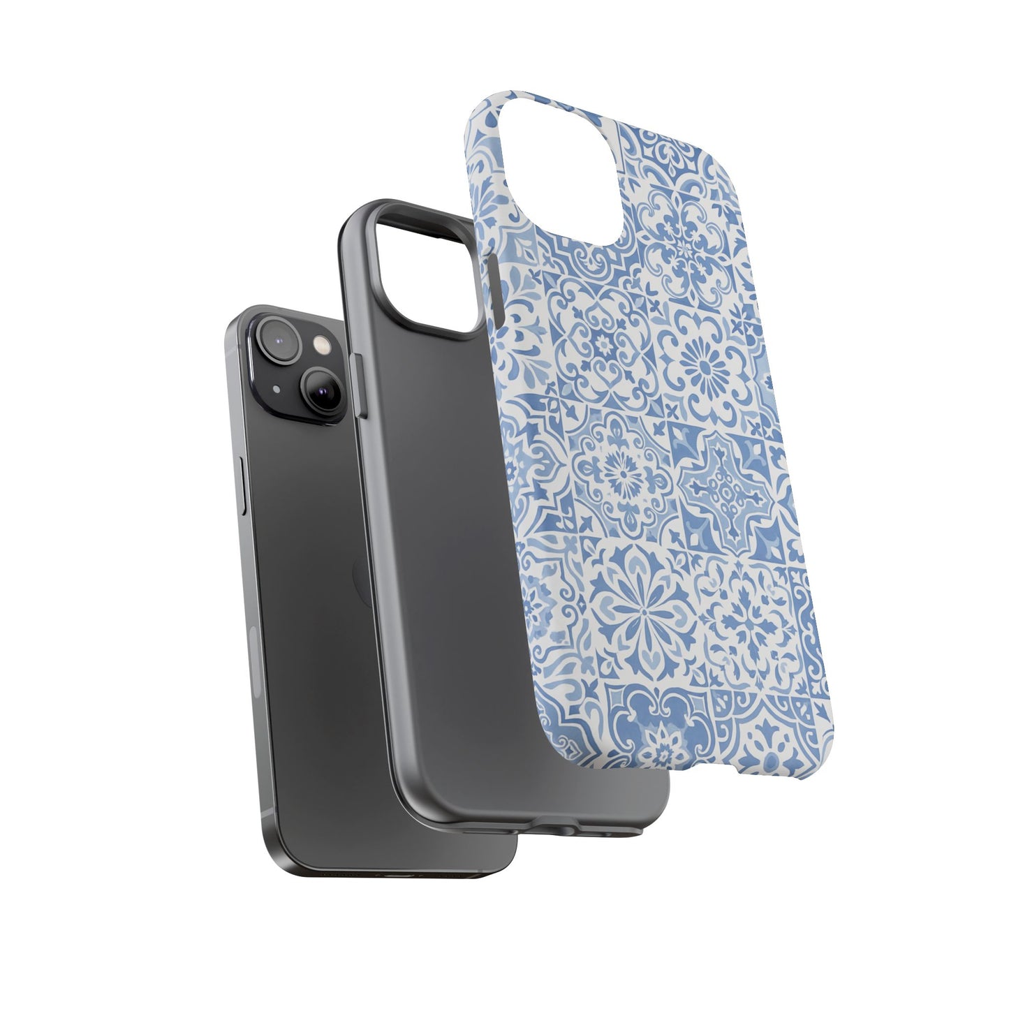 Blue Coastal Tile Phone Case