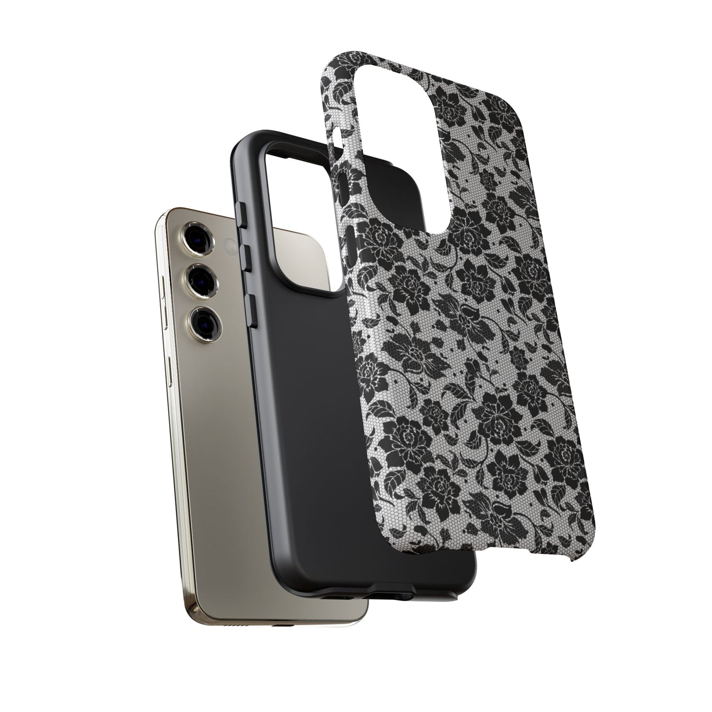 Black Lace Phone Case