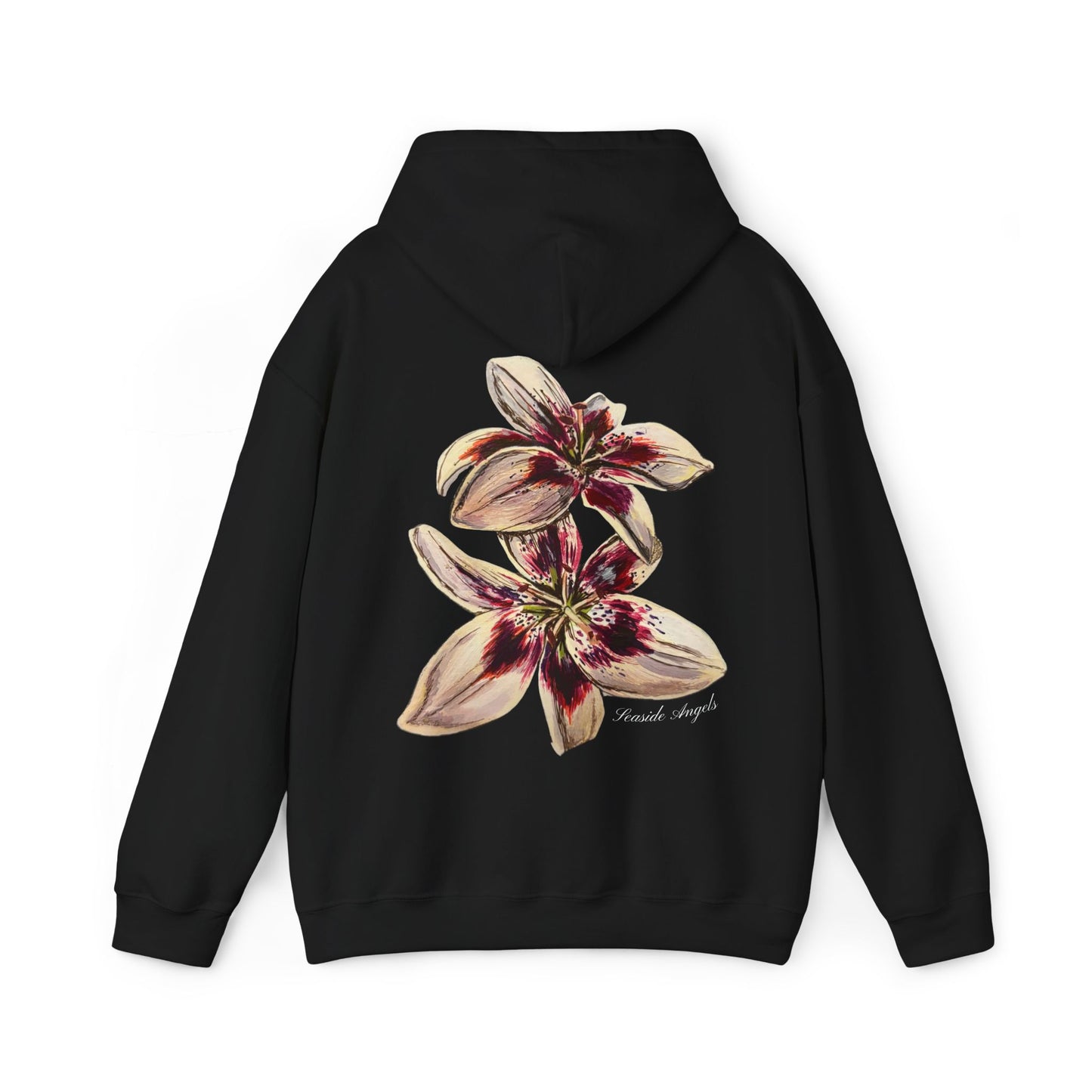 Hand-Painted Lily Hoodie