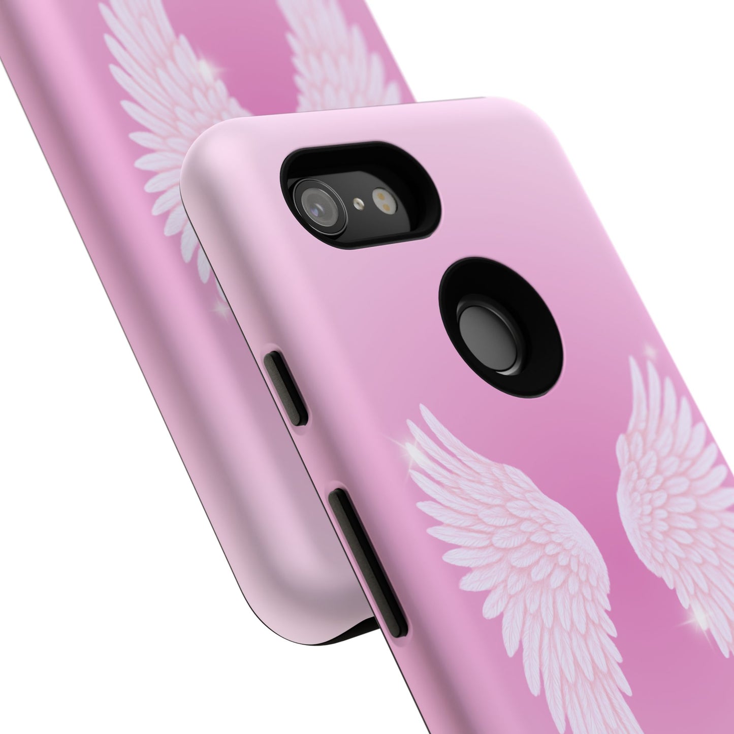 Pink Angel Wings Phone Case