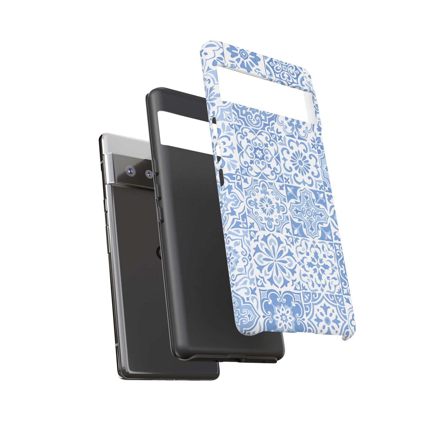 Blue Coastal Tile Phone Case