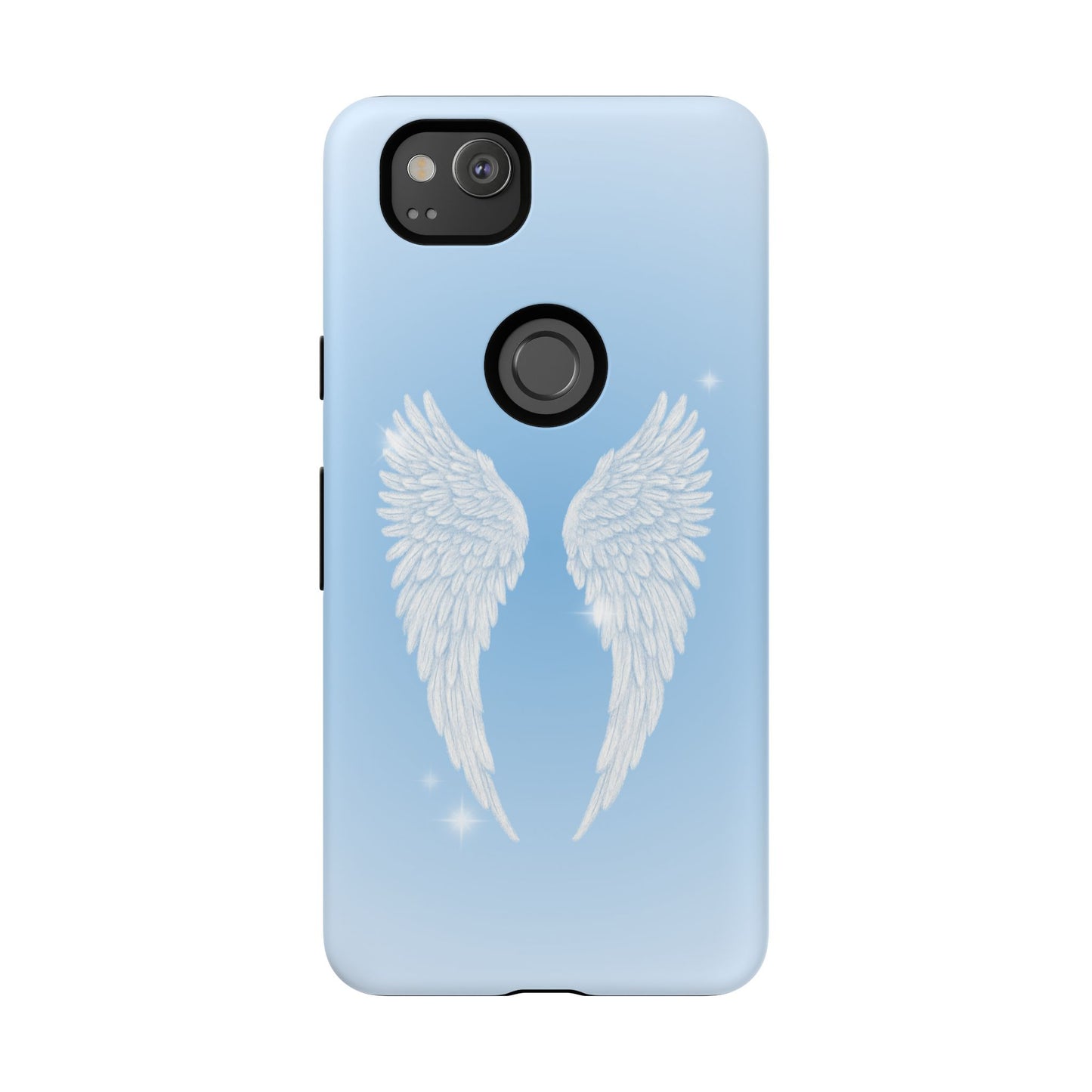 Blue Angel Wings Phone Case