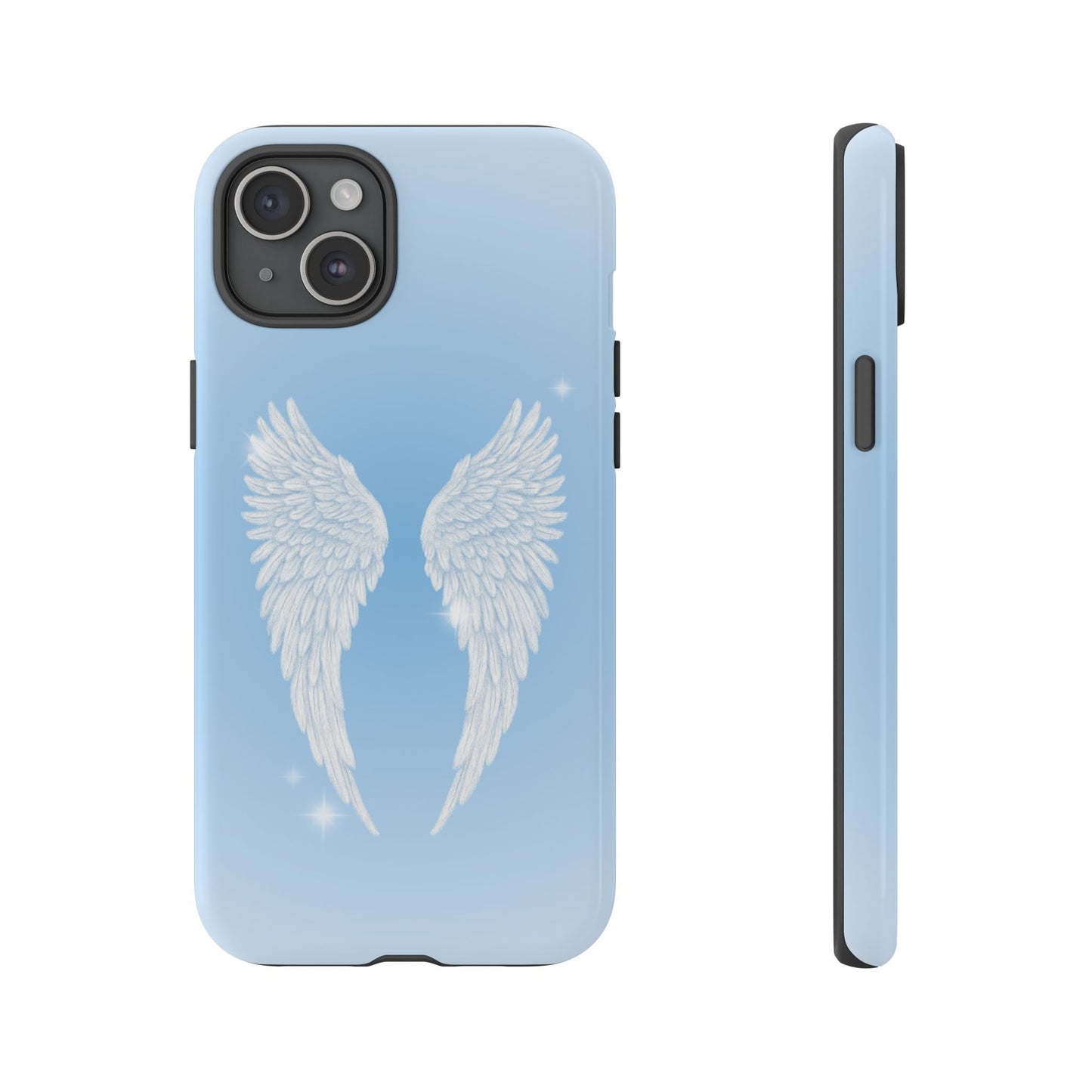 Blue Angel Wings Phone Case