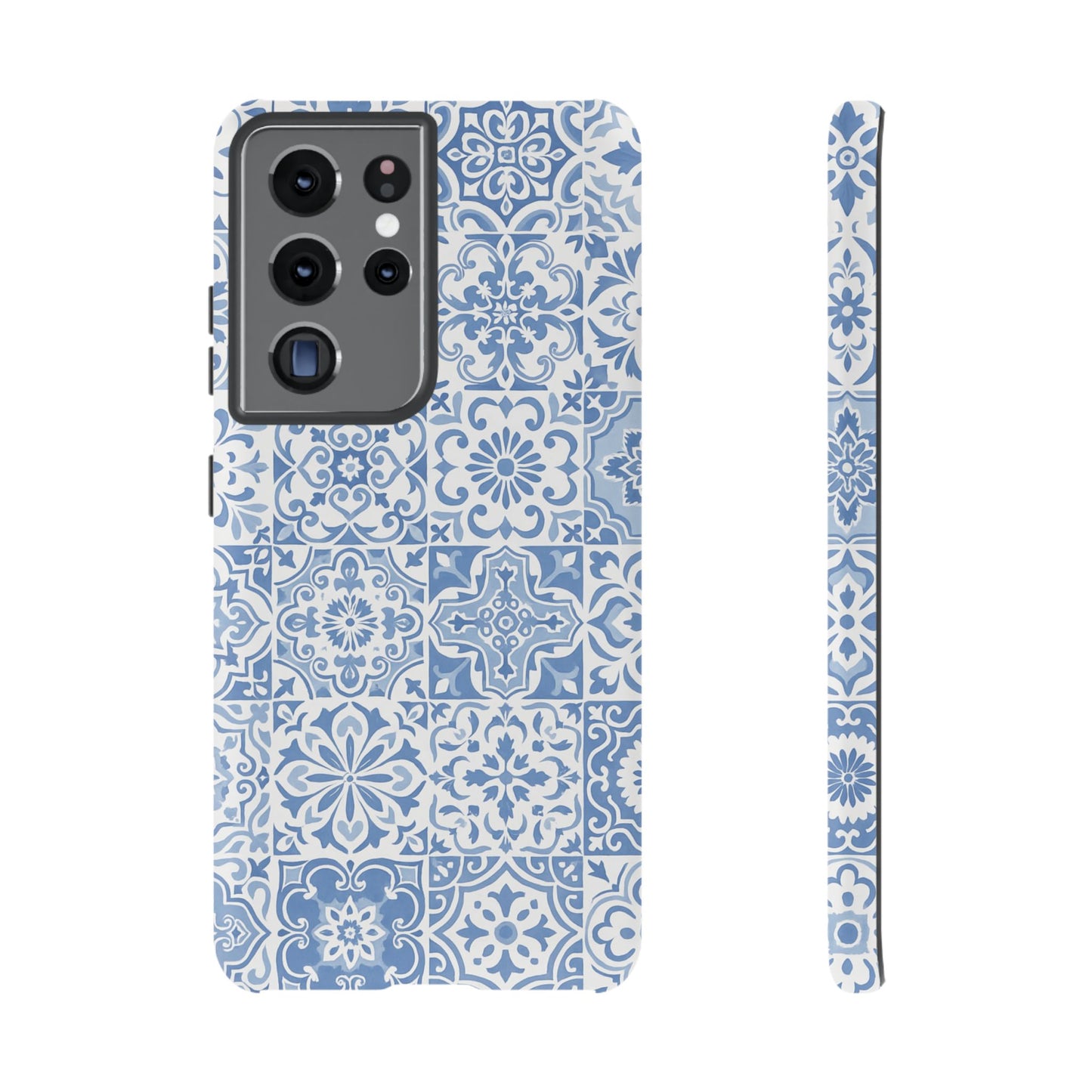 Blue Coastal Tile Phone Case