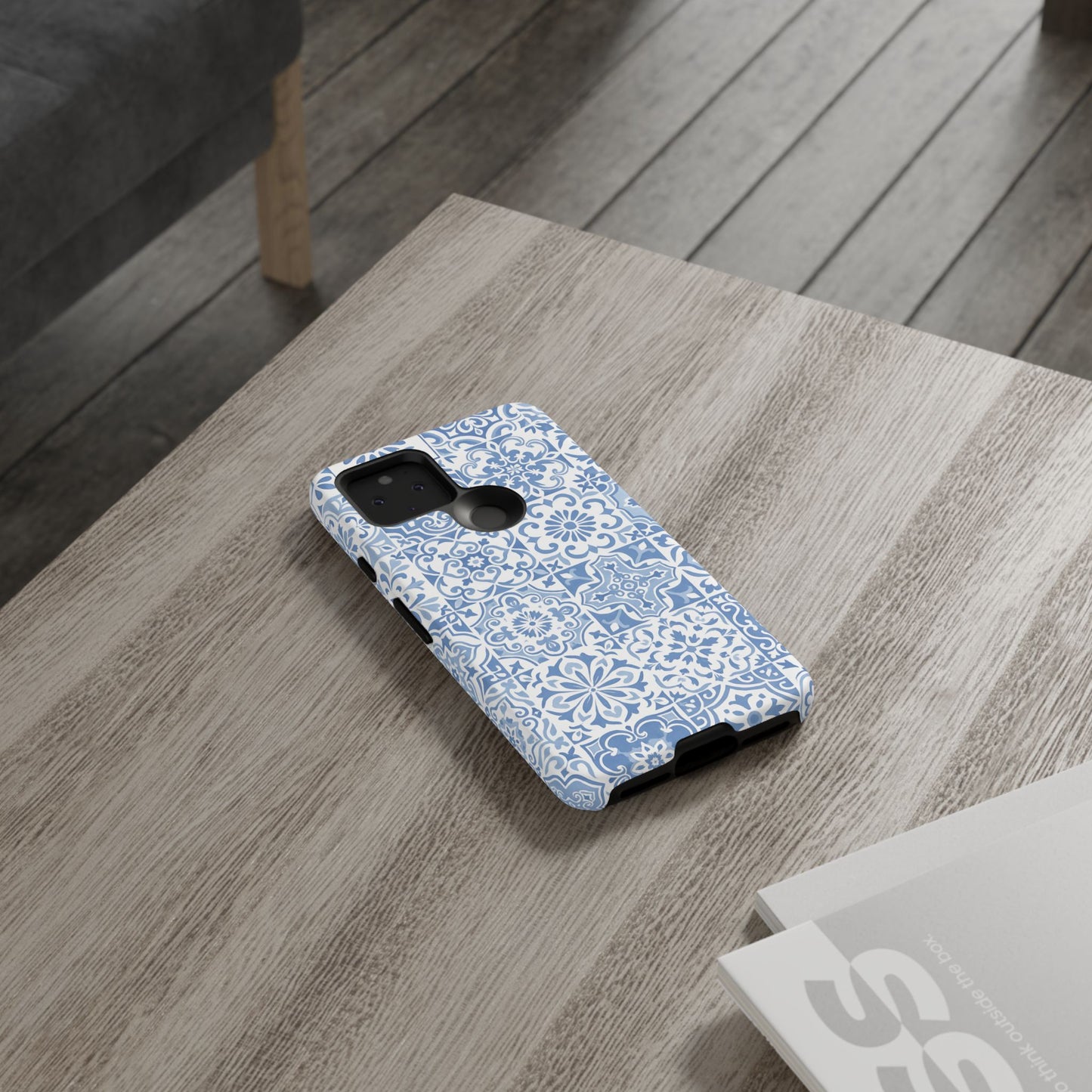Blue Coastal Tile Phone Case