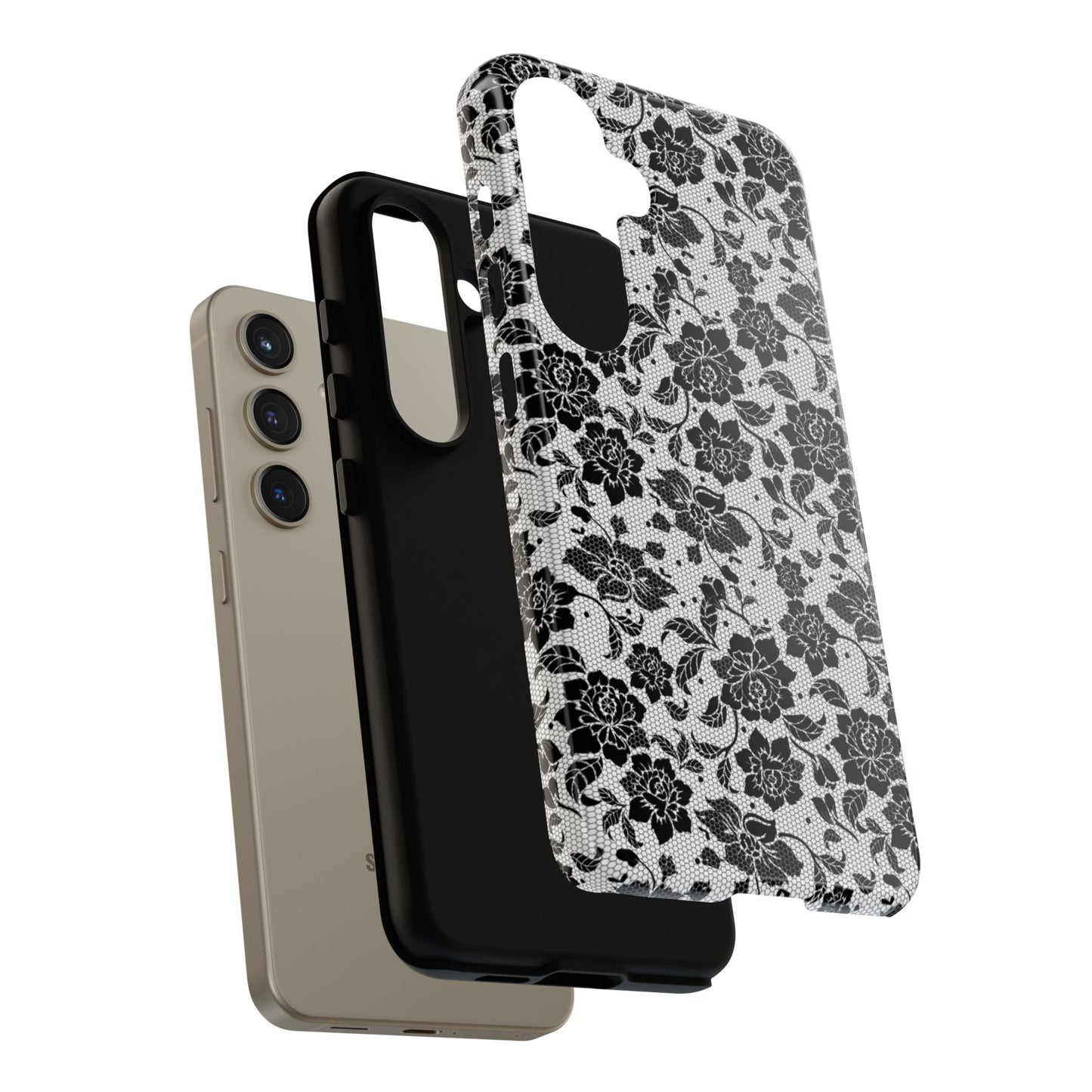 Black Lace Phone Case