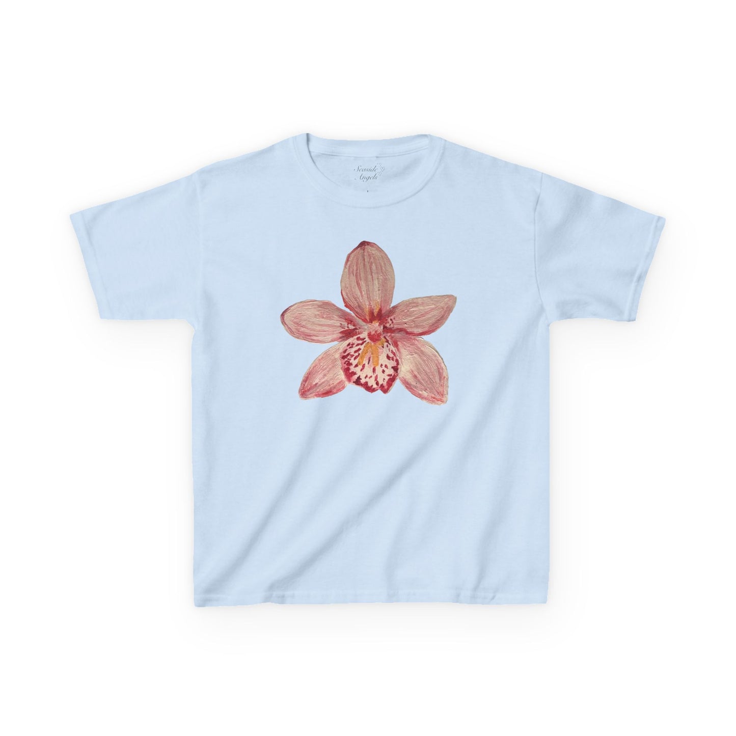 Pink Flower Baby Tee