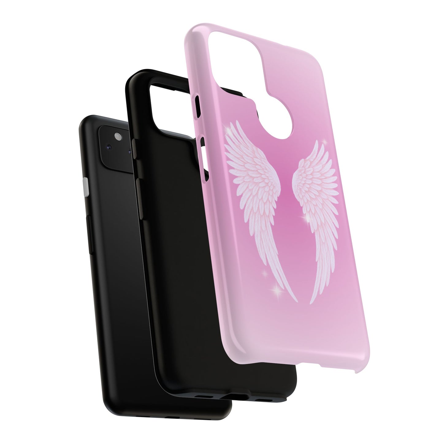 Pink Angel Wings Phone Case