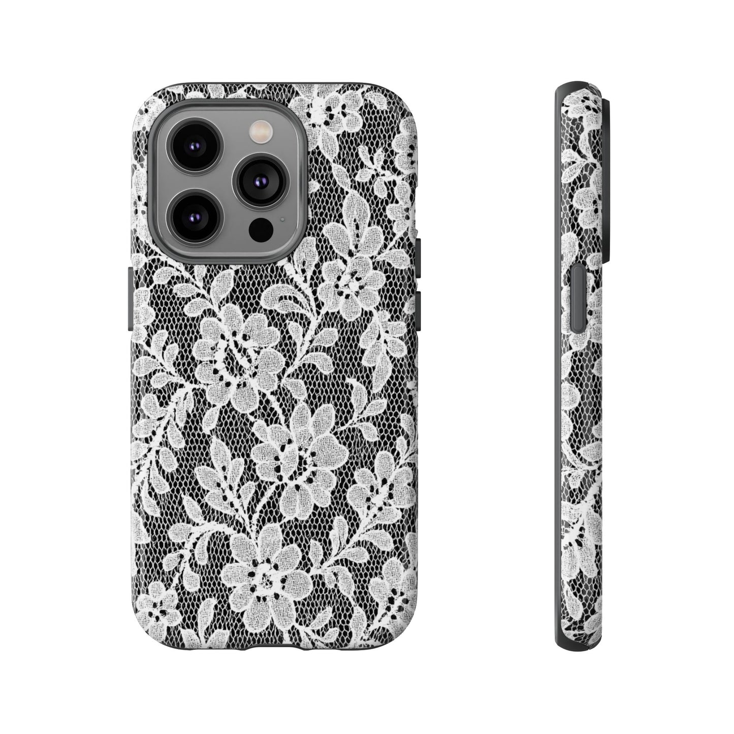 White Lace Phone Case