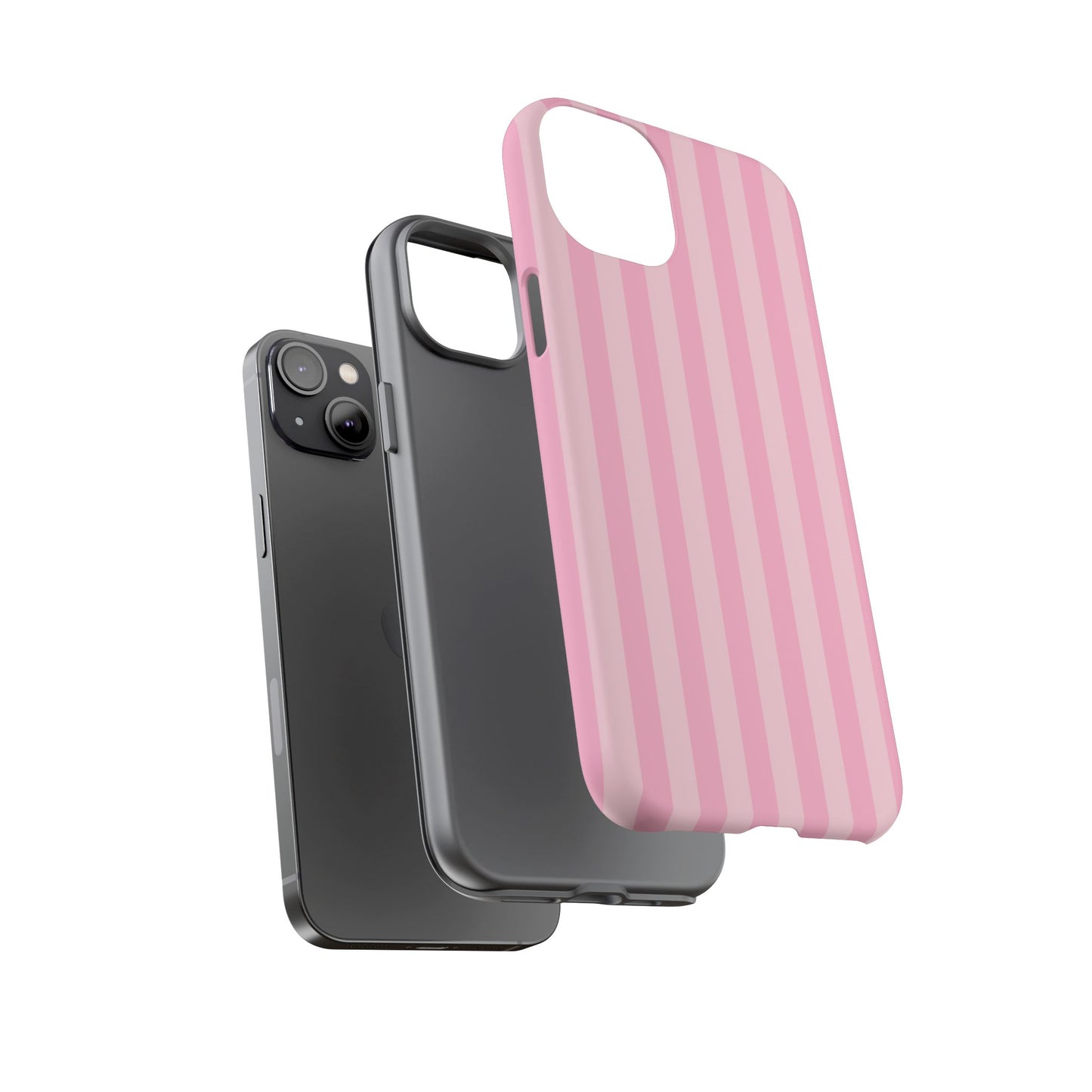Pink Stripes Phone Case