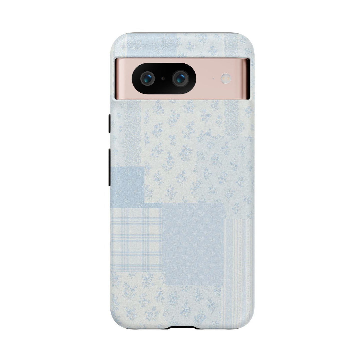 Blue Floral Lace Phone Case