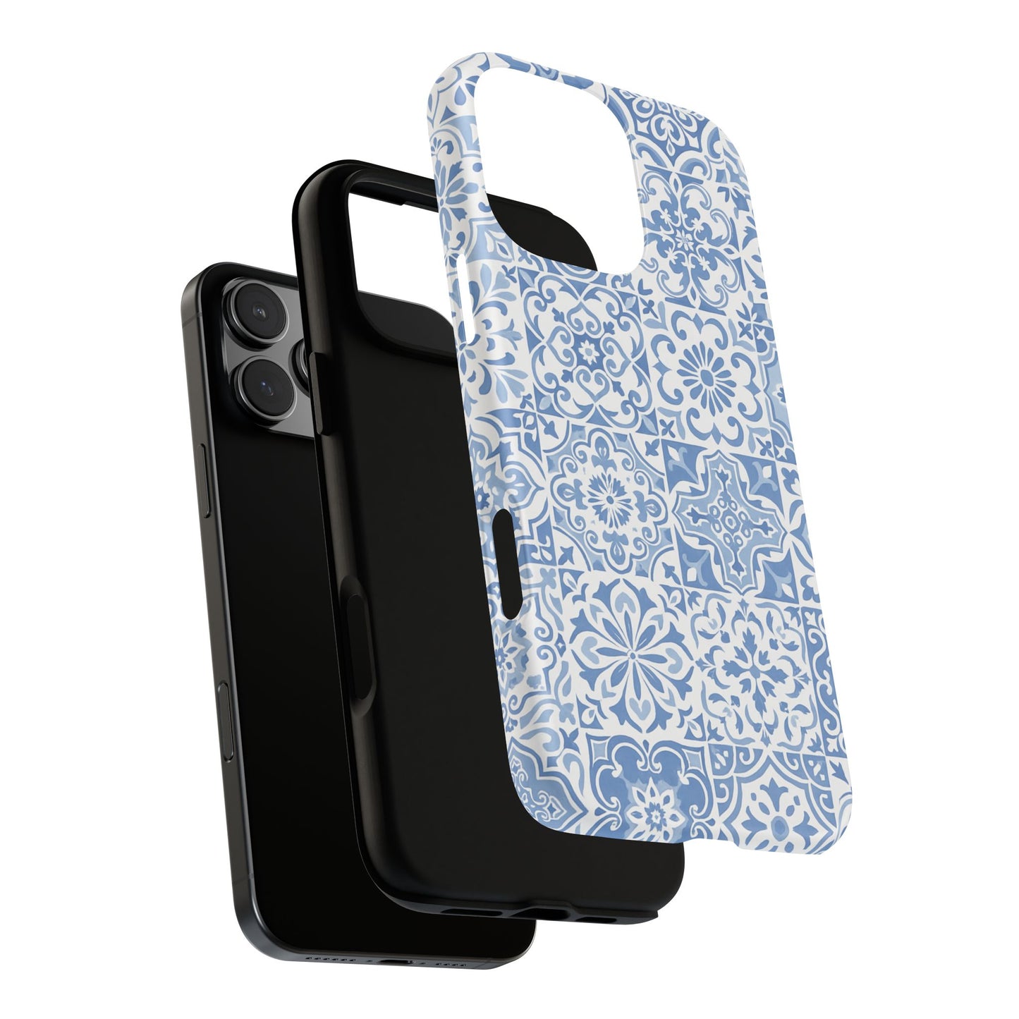 Blue Coastal Tile Phone Case