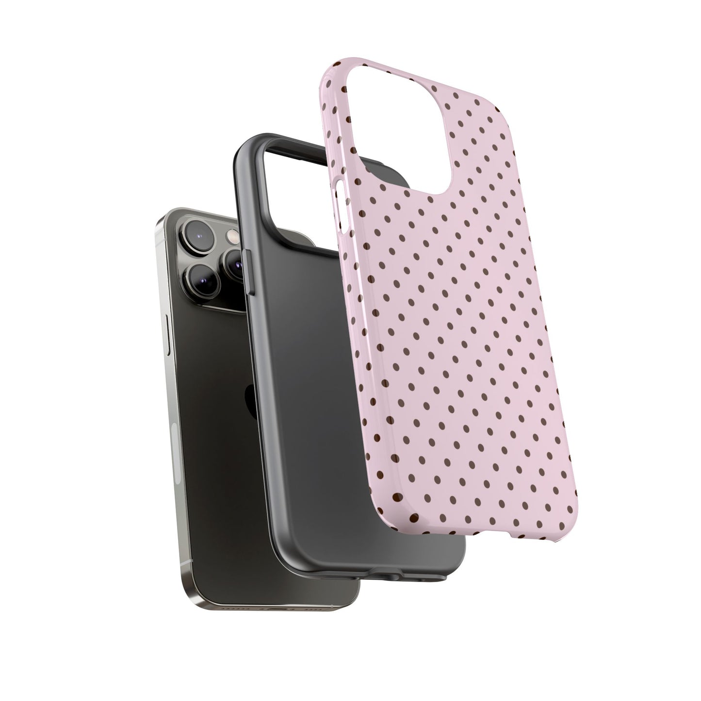 Light Pink Polka Dot Phone Case