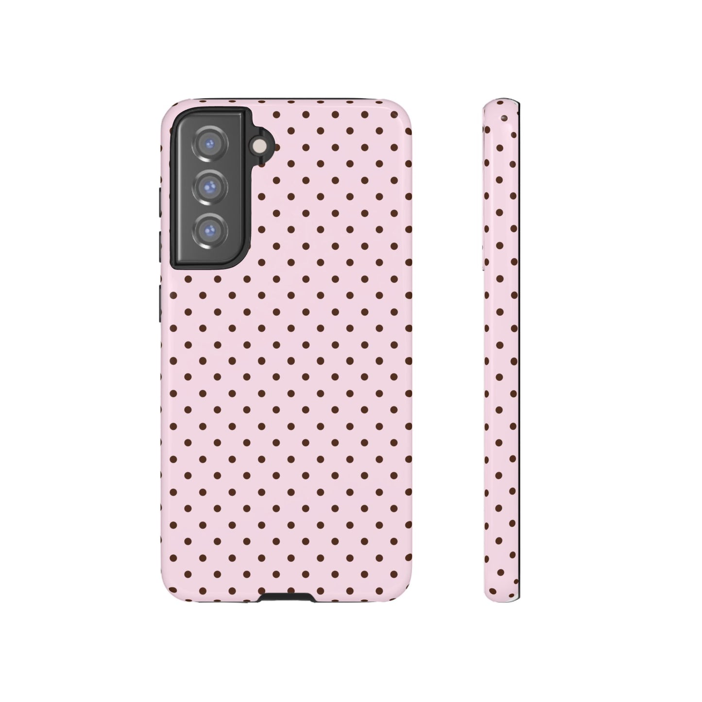 Light Pink Polka Dot Phone Case