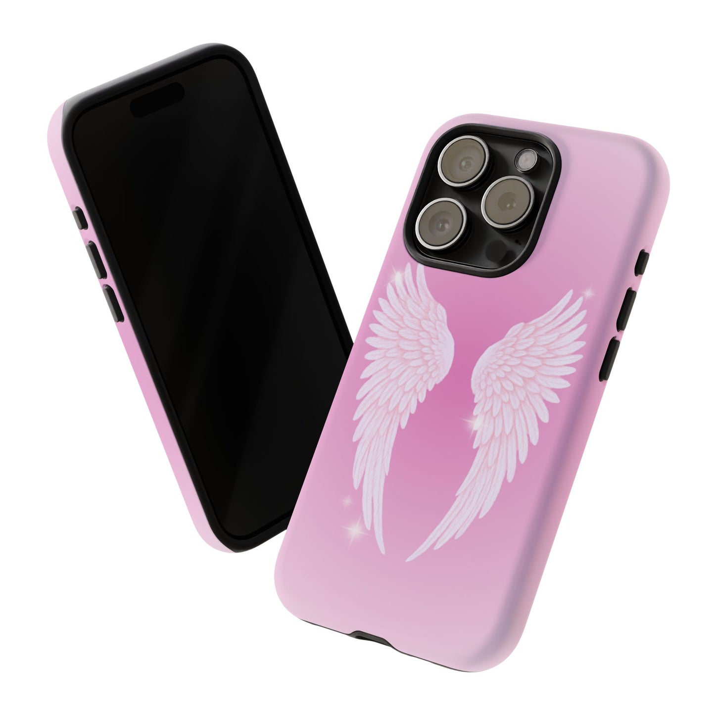 Pink Angel Wings Phone Case