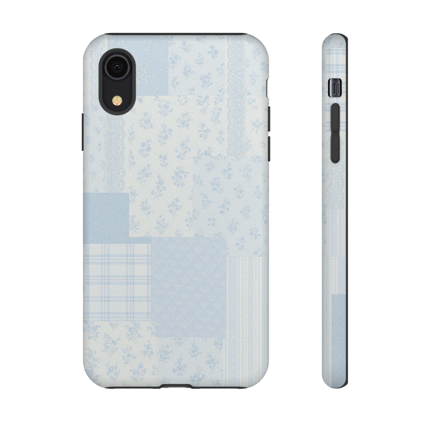 Blue Floral Lace Phone Case