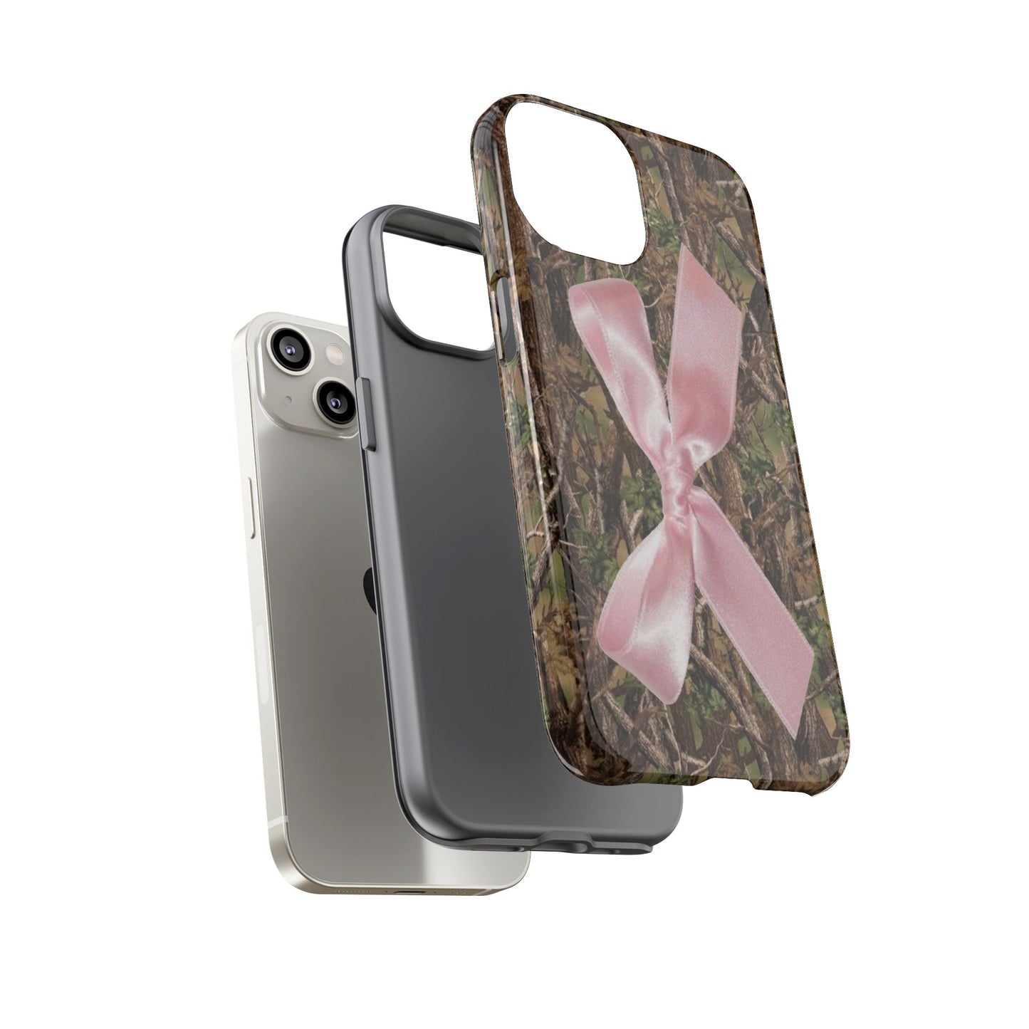 Camo and Bow Phone Case