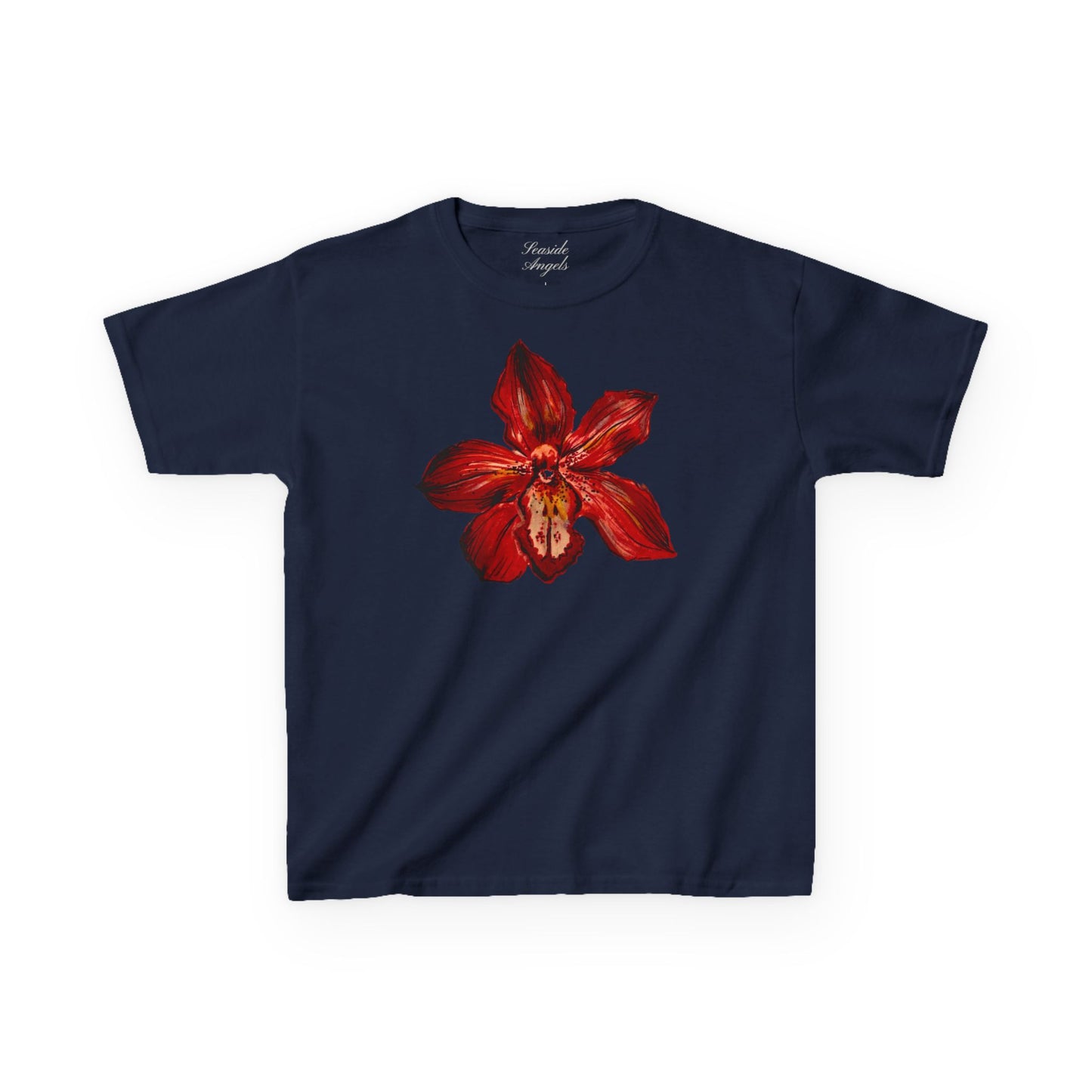 Red Orchid Baby Tee