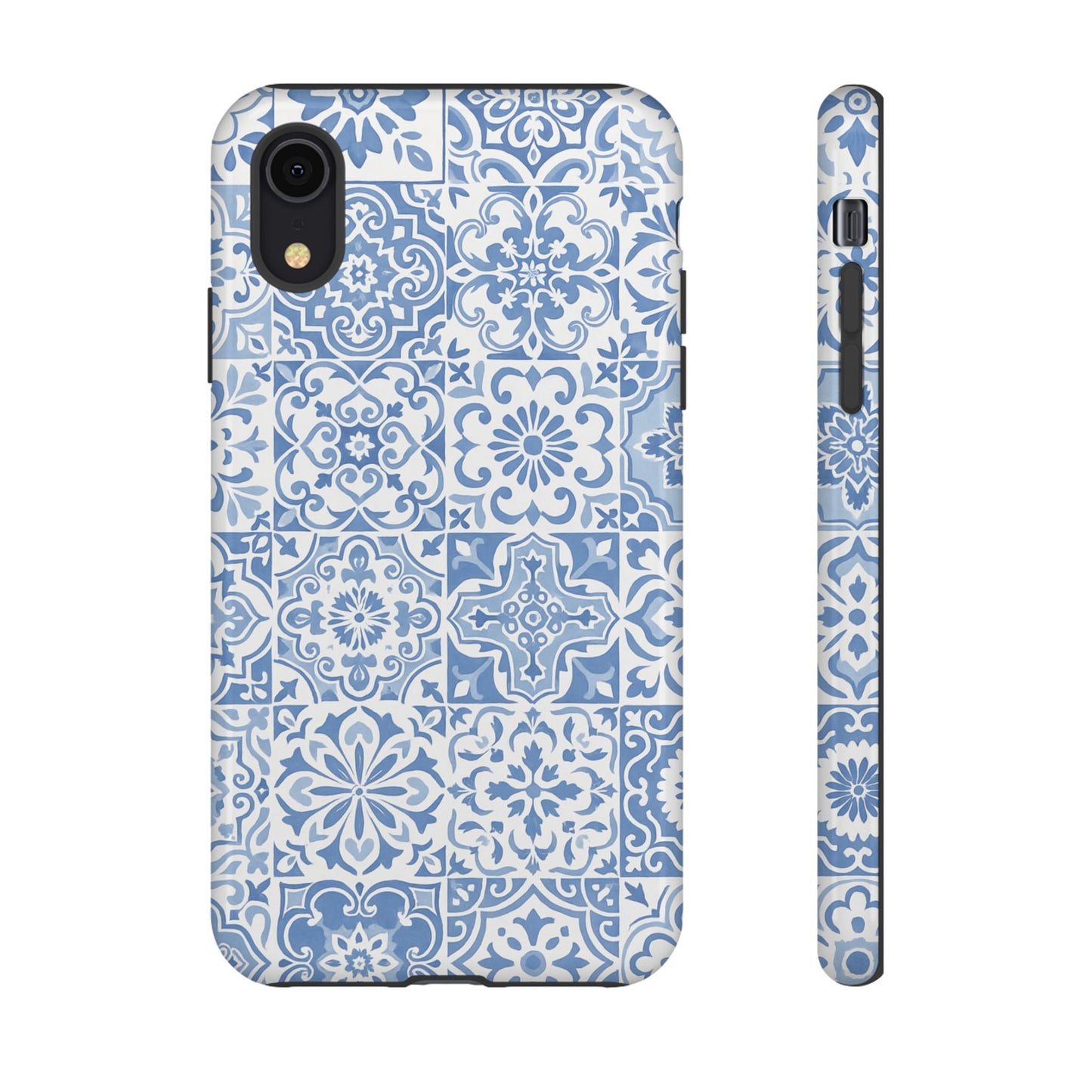 Blue Coastal Tile Phone Case