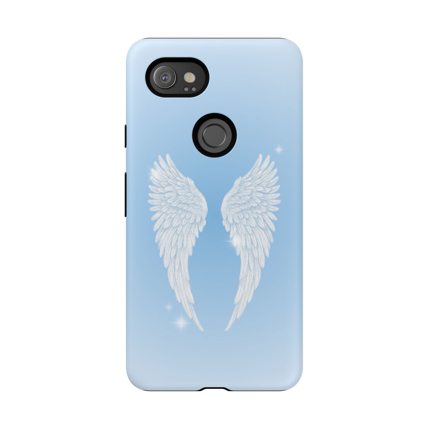 Blue Angel Wings Phone Case