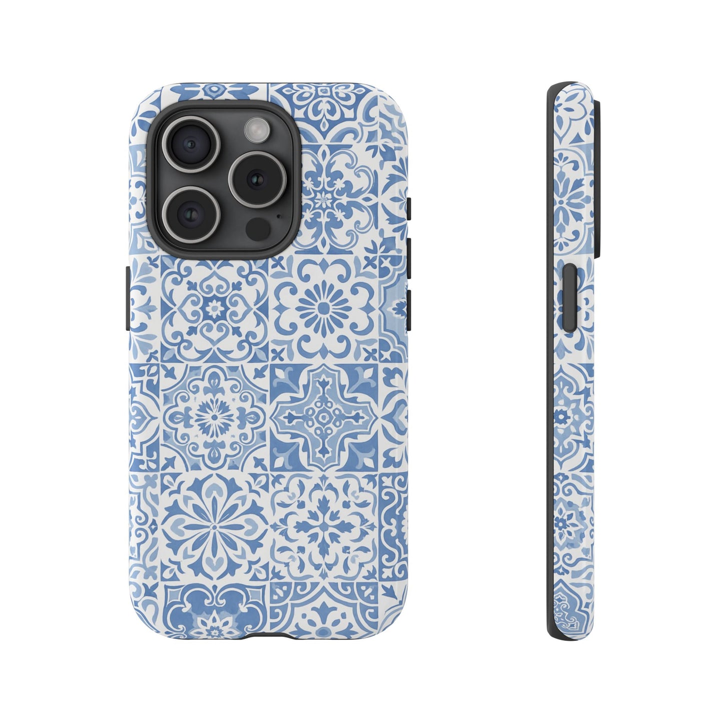 Blue Coastal Tile Phone Case