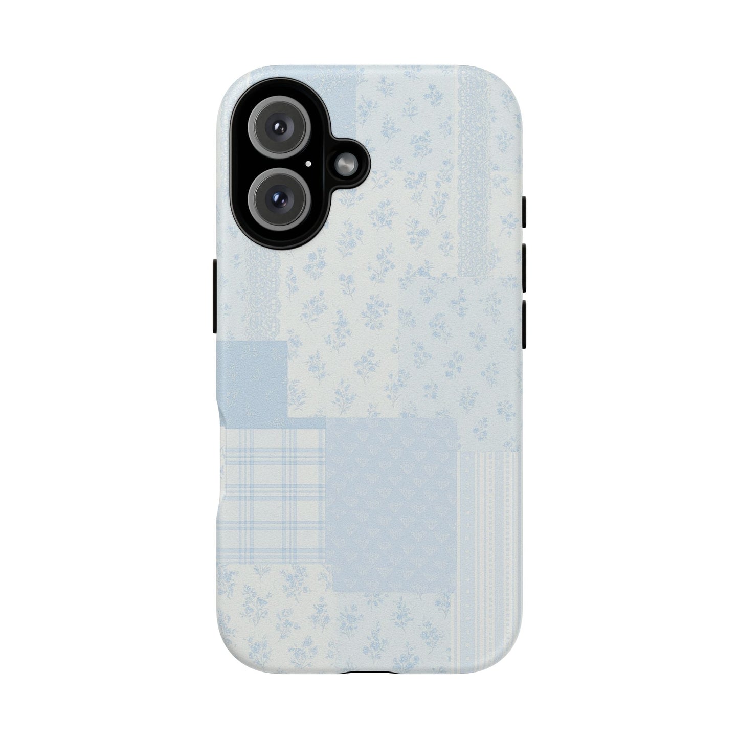 Blue Floral Lace Phone Case