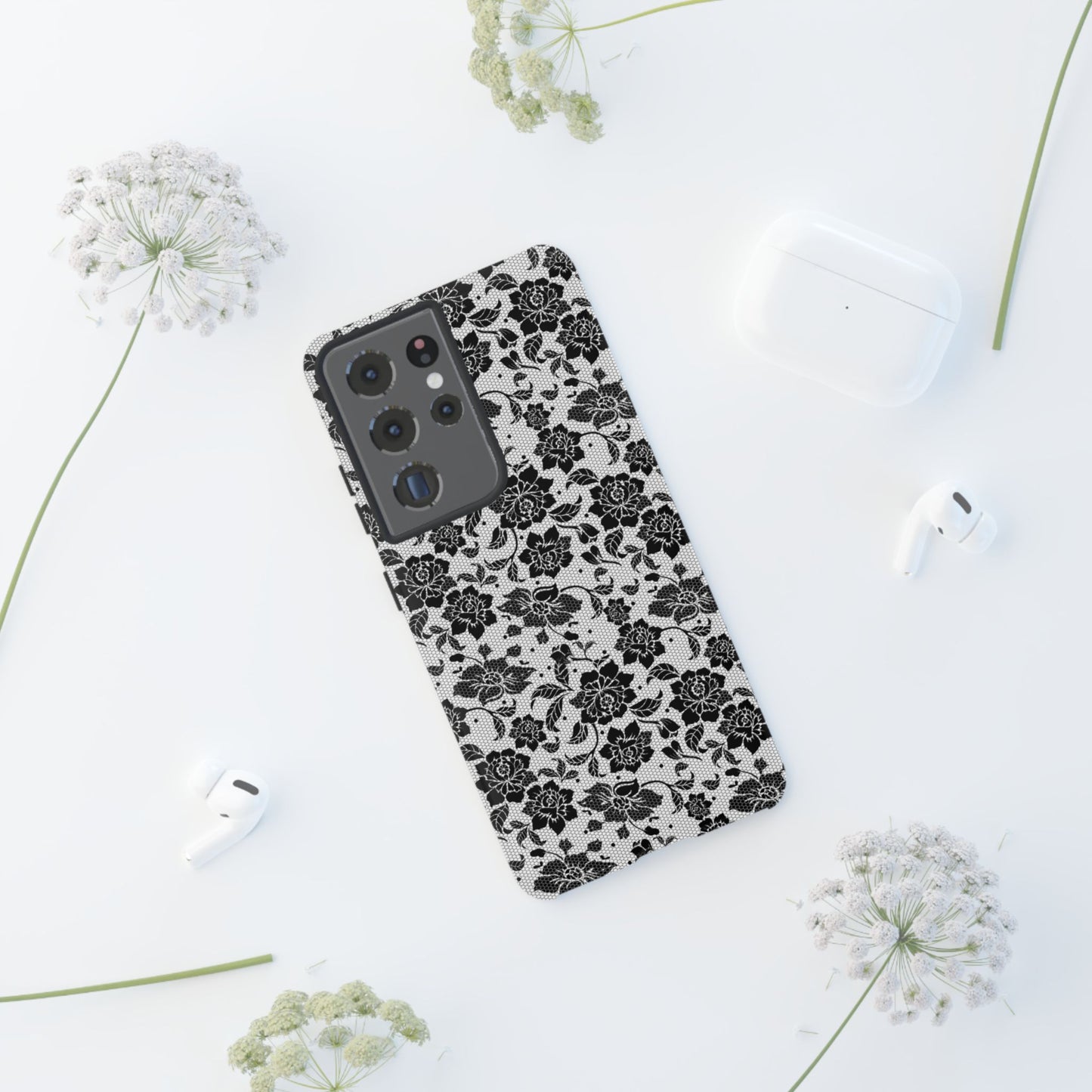 Black Lace Phone Case