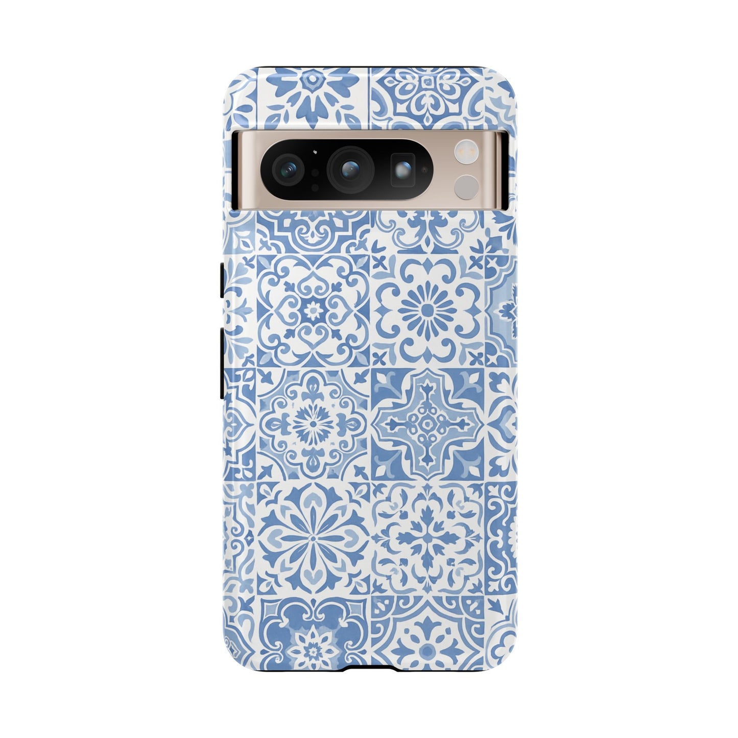 Blue Coastal Tile Phone Case