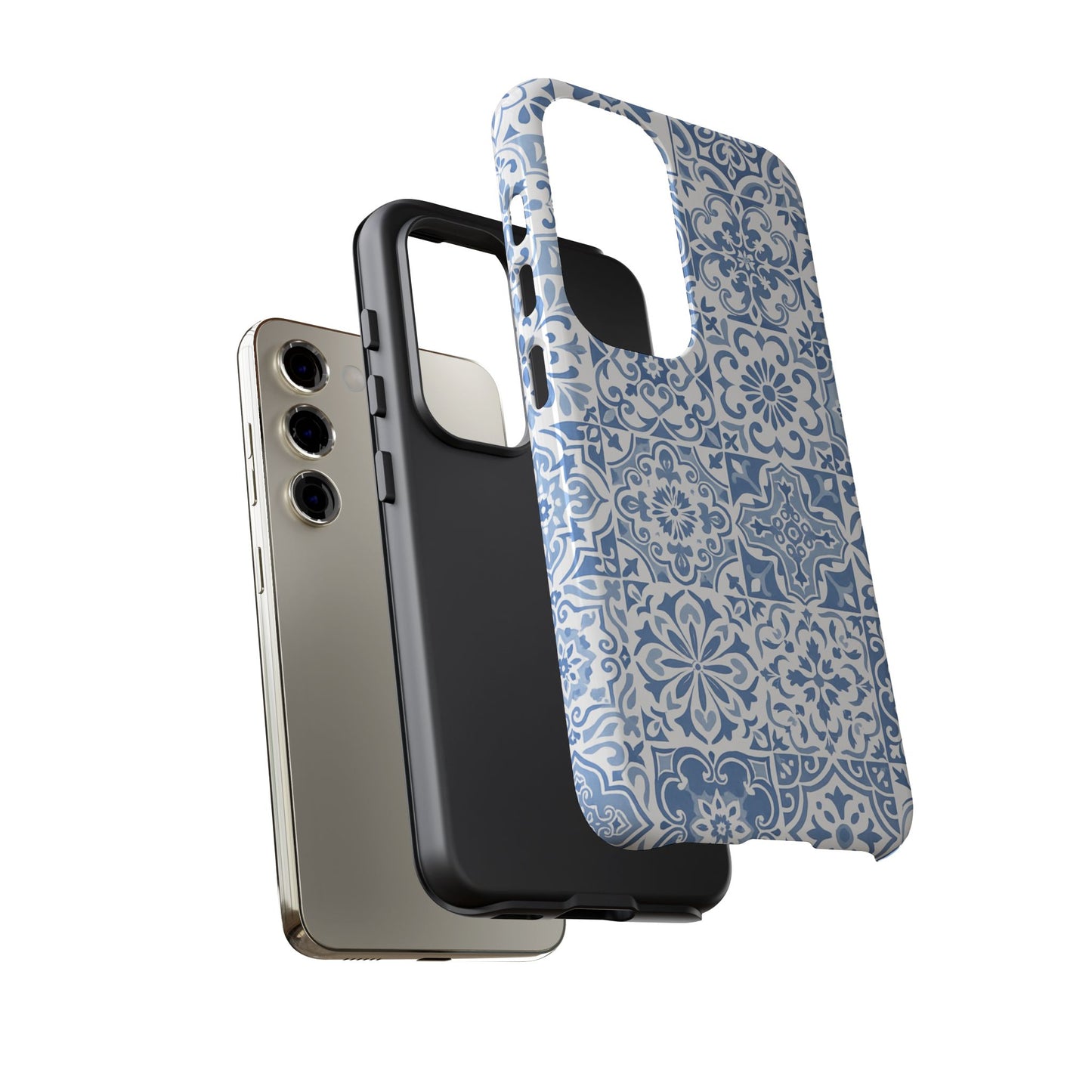 Blue Coastal Tile Phone Case
