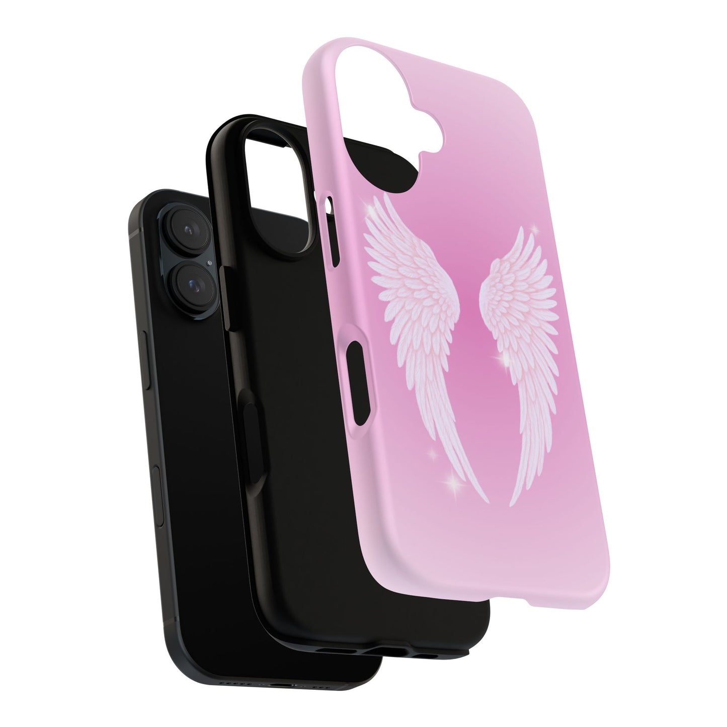 Pink Angel Wings Phone Case
