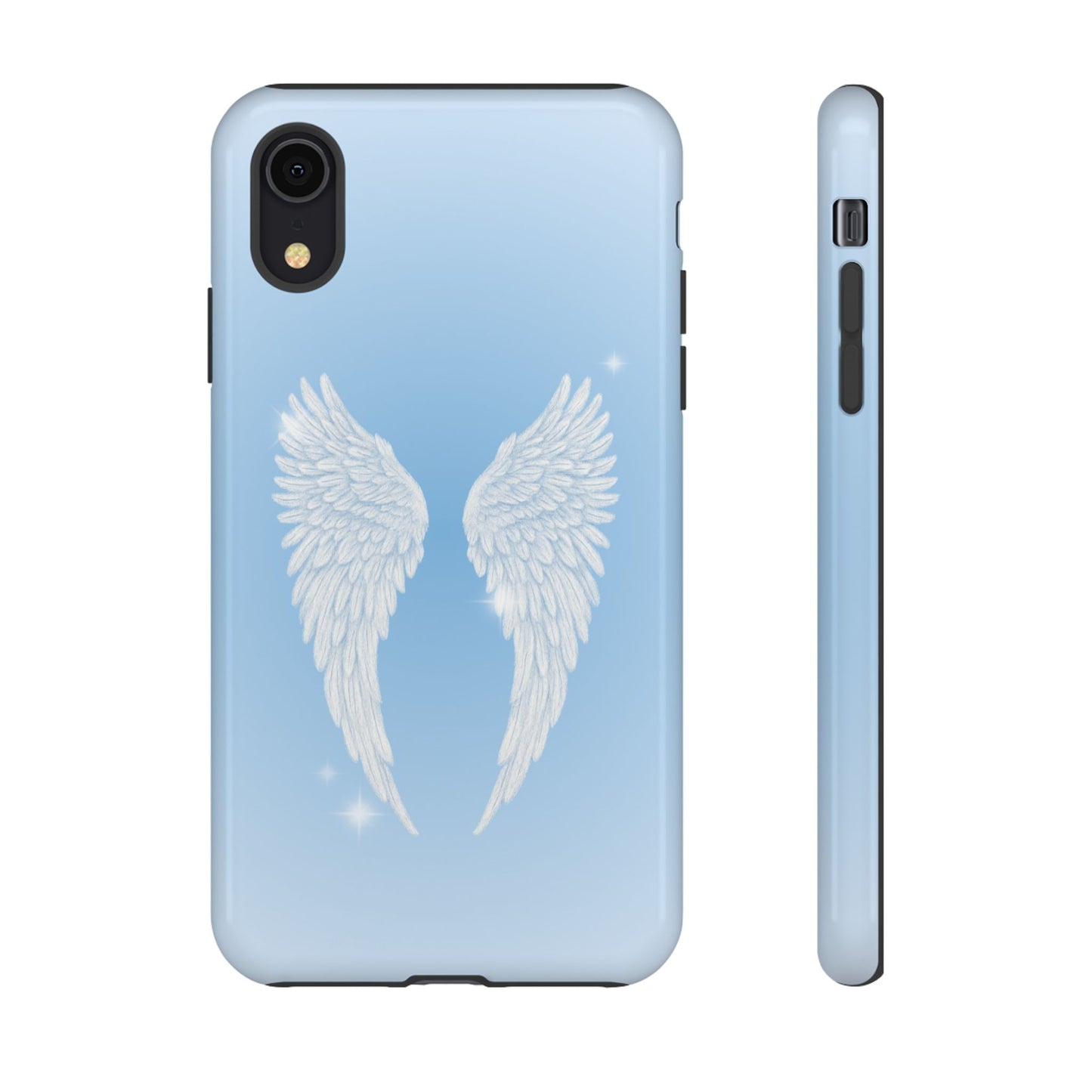 Blue Angel Wings Phone Case